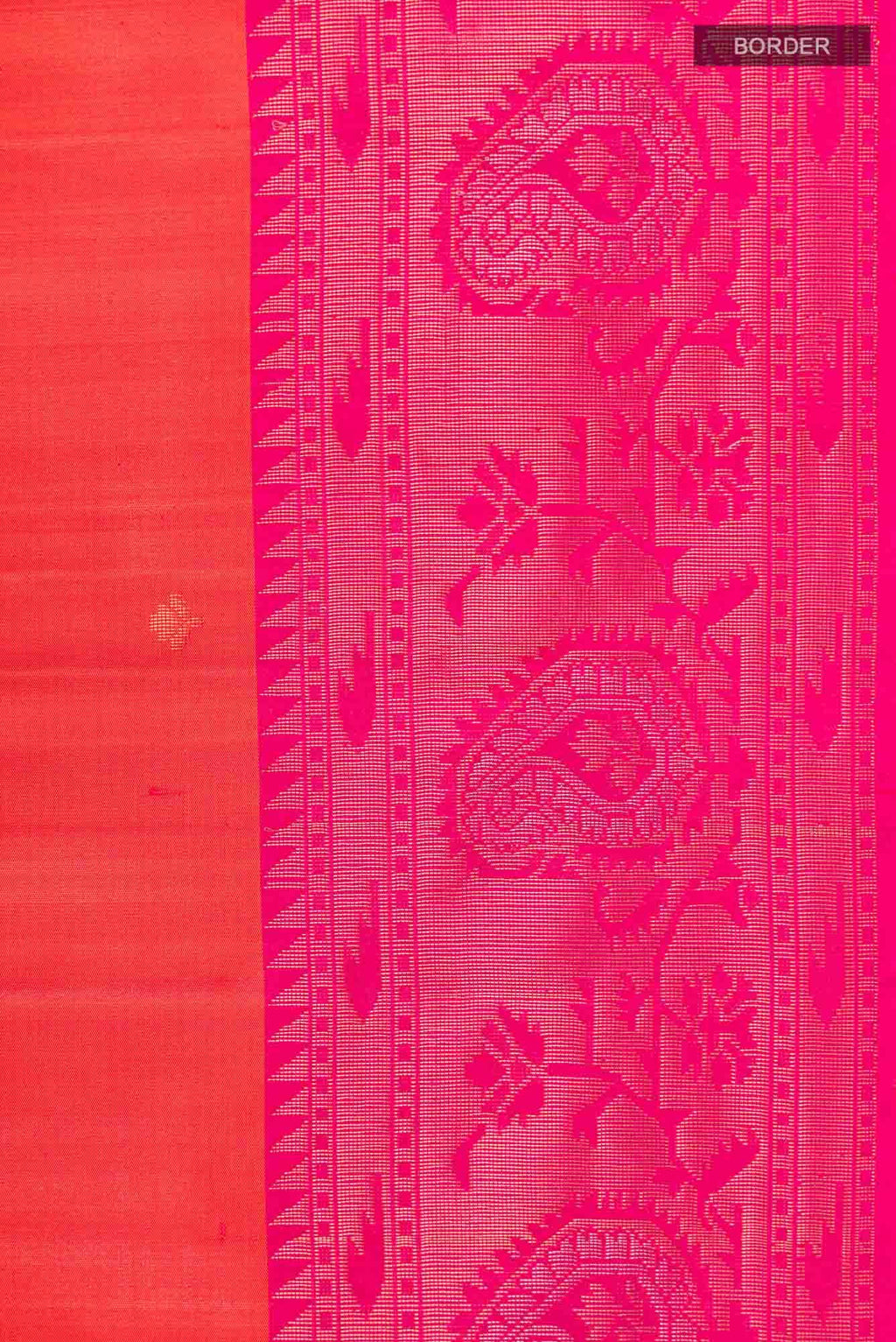 Orange Soft Silk Saree