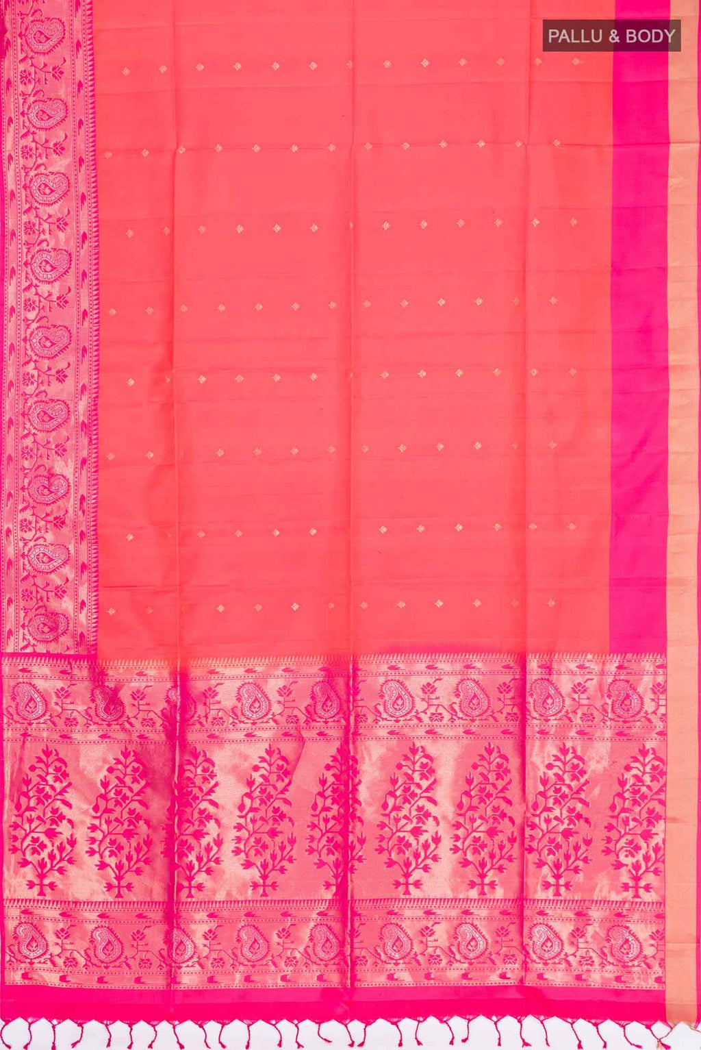 Orange Soft Silk Saree