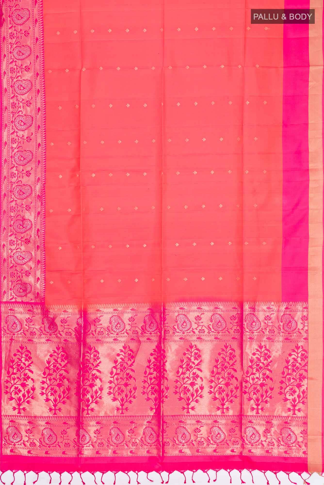 Orange Soft Silk Saree