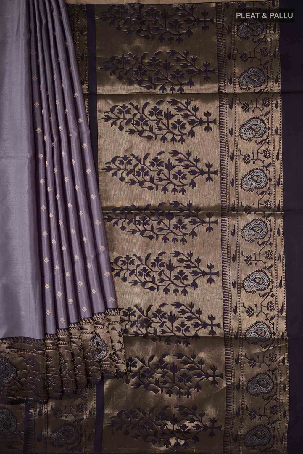 Lavender Soft Silk Saree