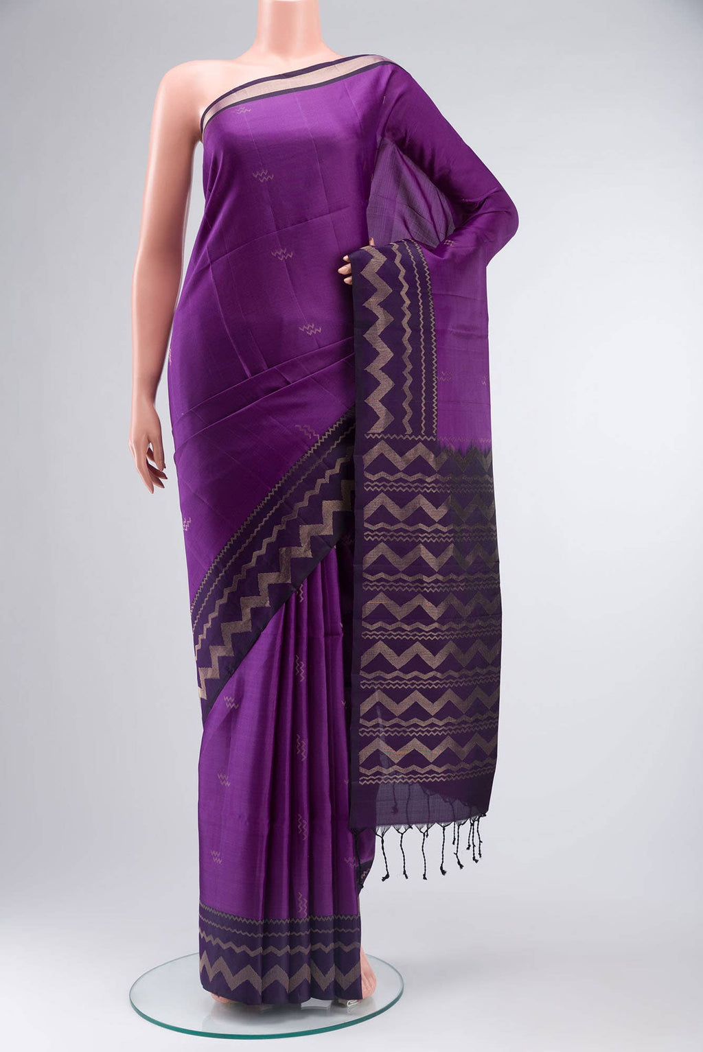 Violet Soft Silk Saree
