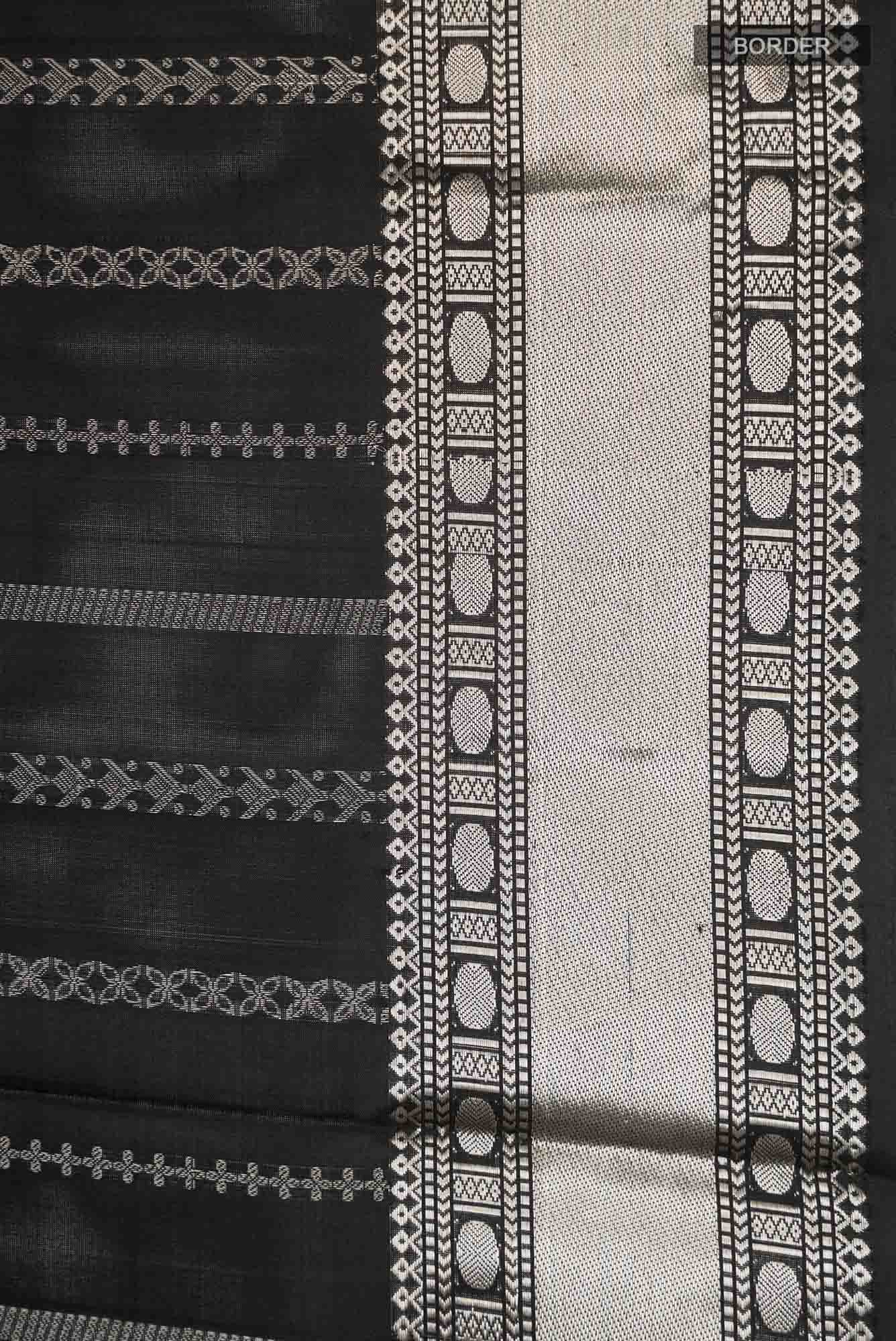 Black Soft Silk Saree