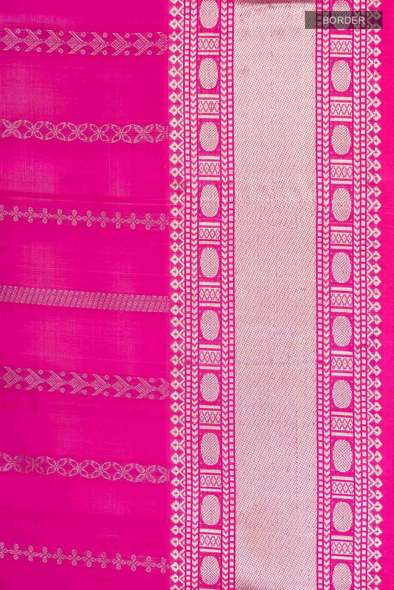 Rani Pink Soft Silk Saree