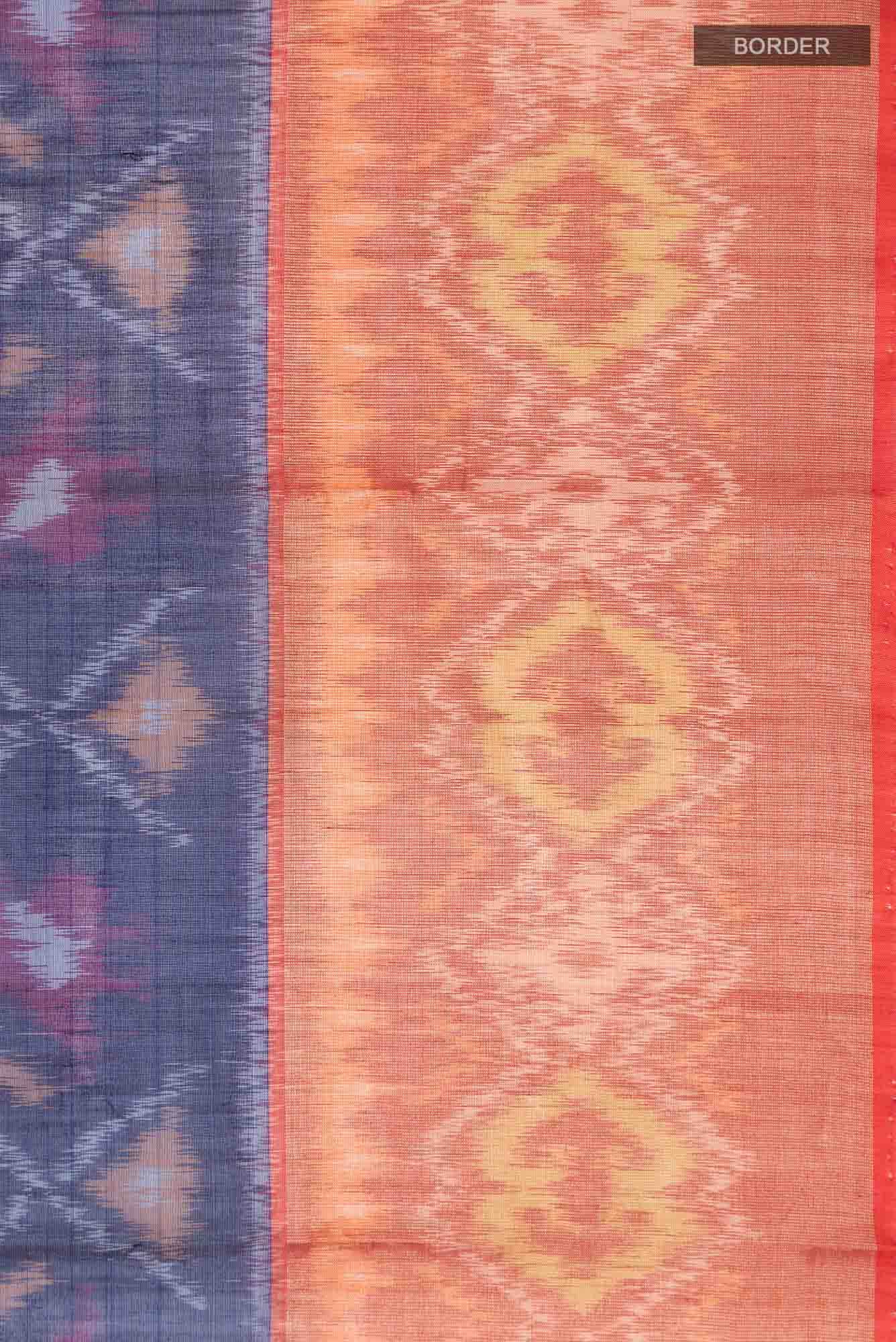 Blue Silk Cotton Saree