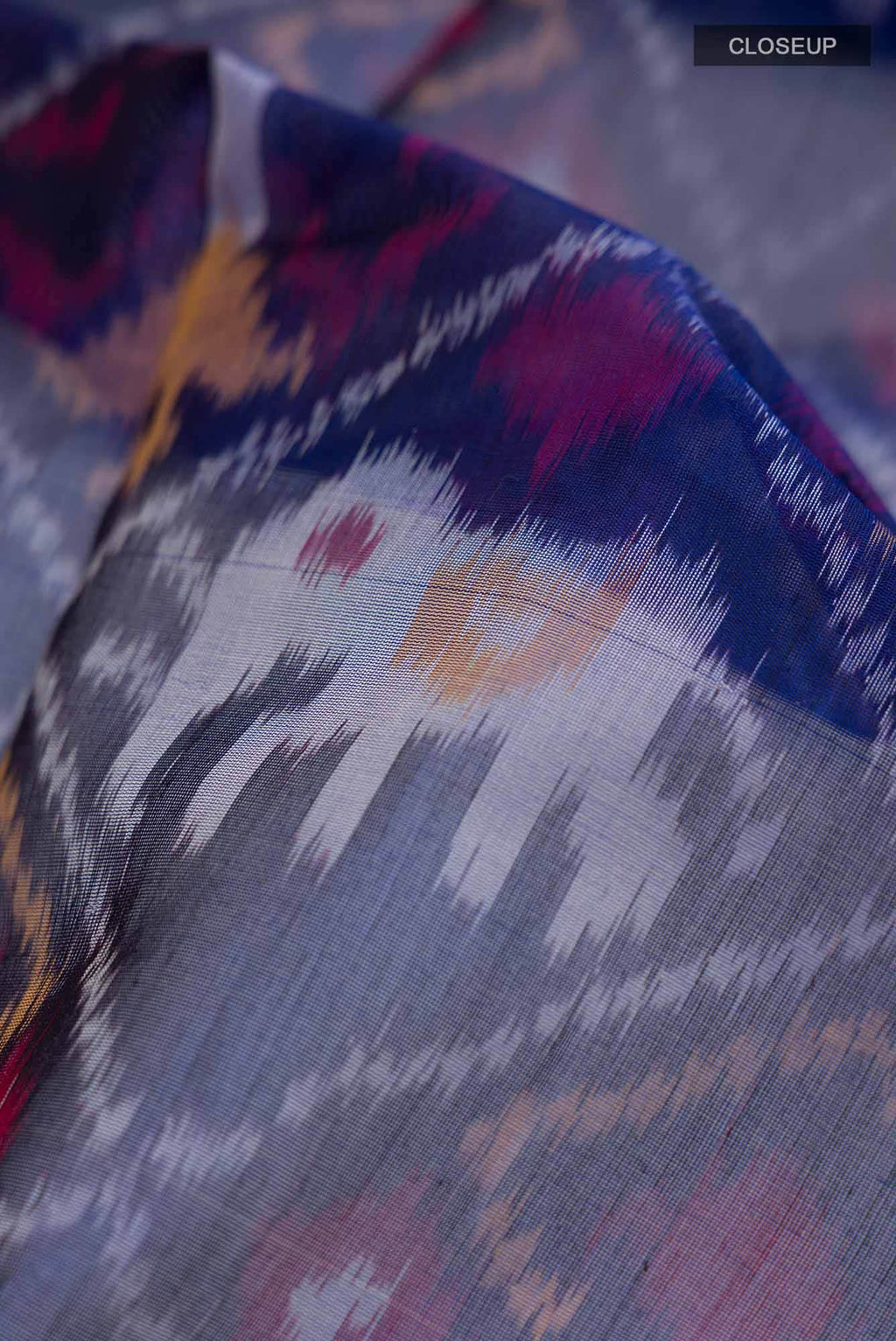 Blue Silk Cotton Saree