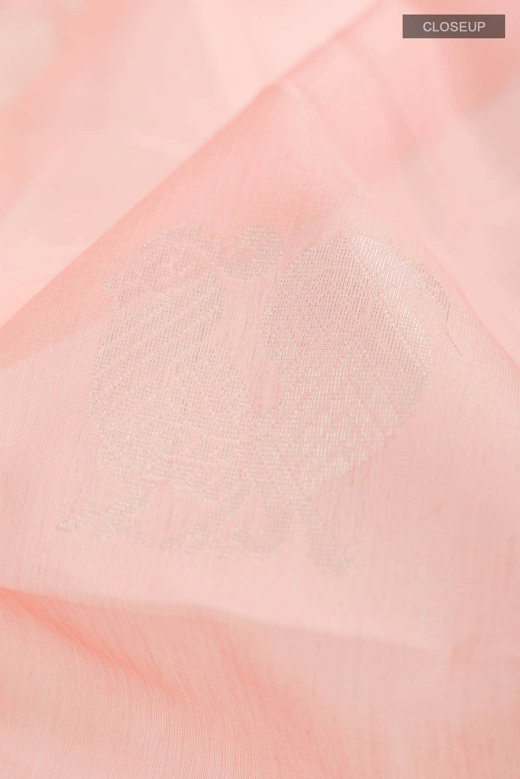 Peach Silk Cotton Saree