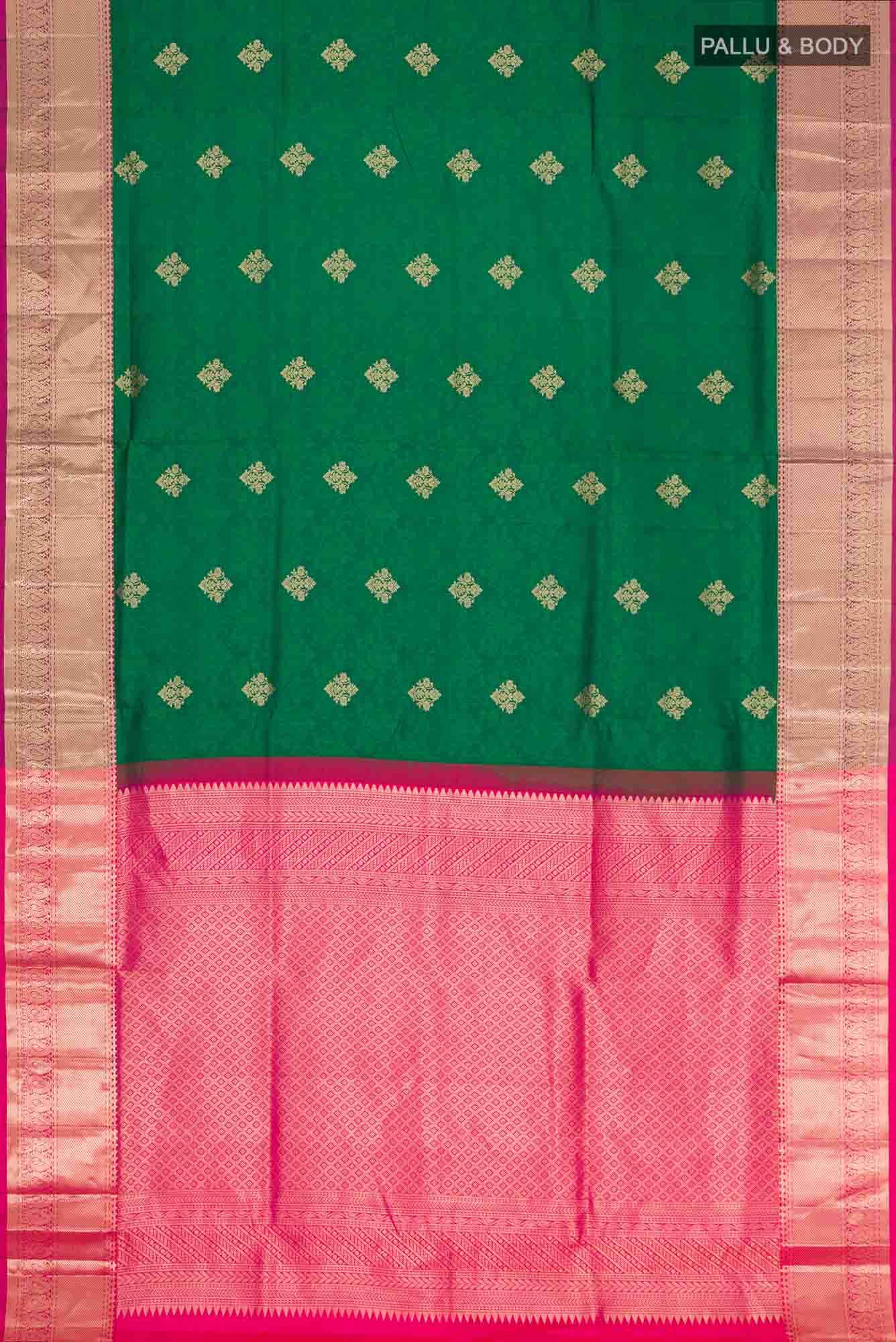 Green Soft Silk Saree