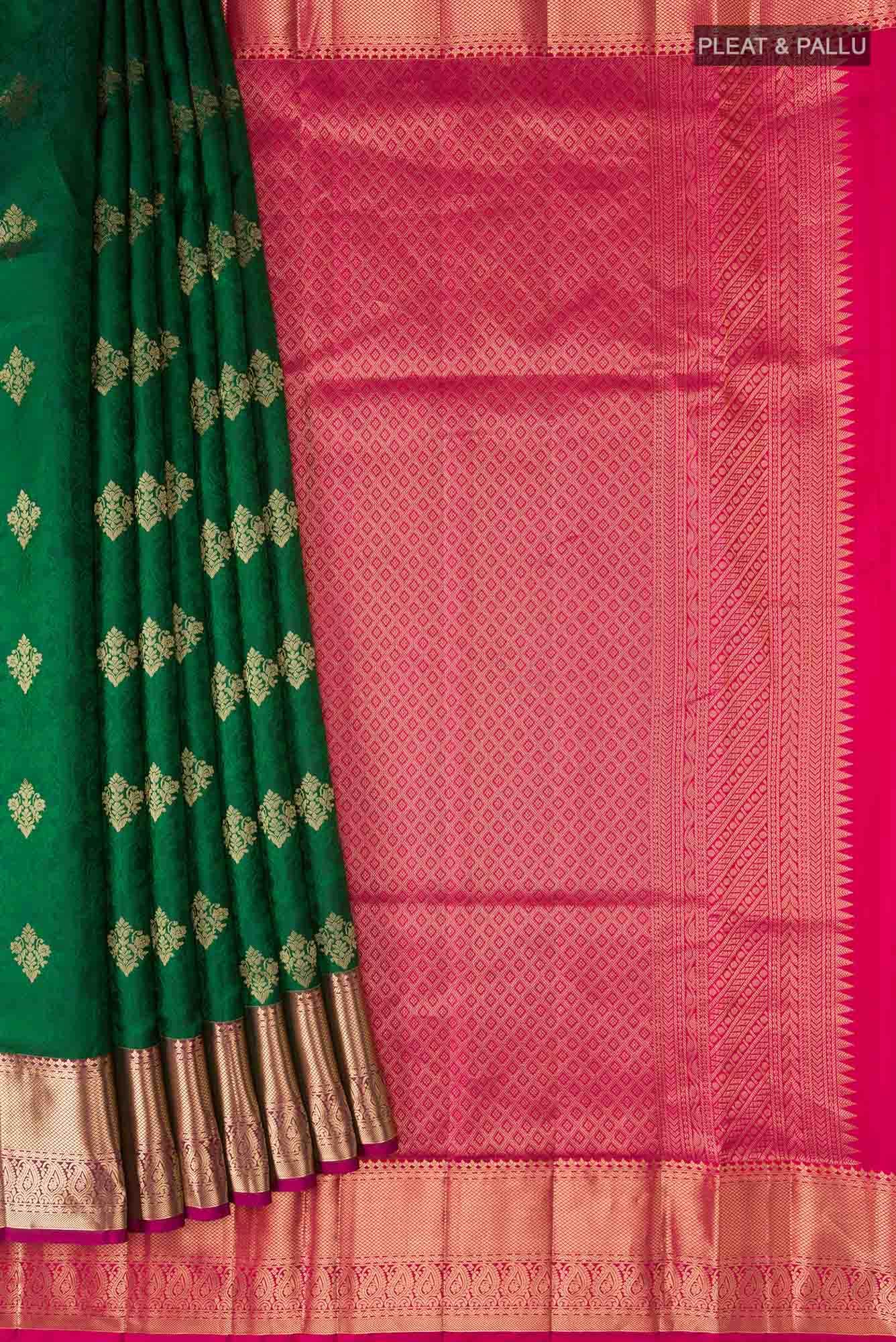 Green Soft Silk Saree