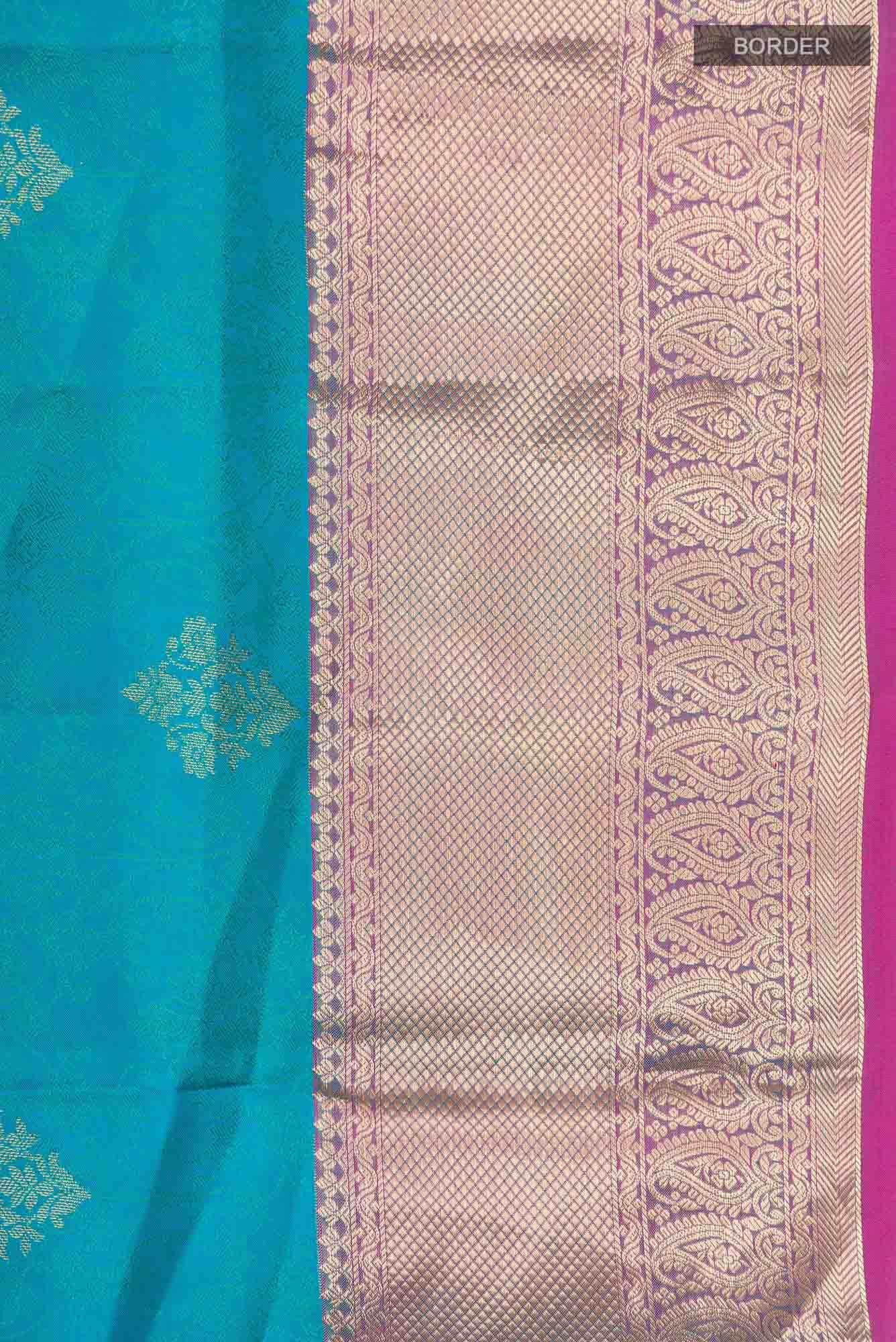 Blue Soft Silk Saree