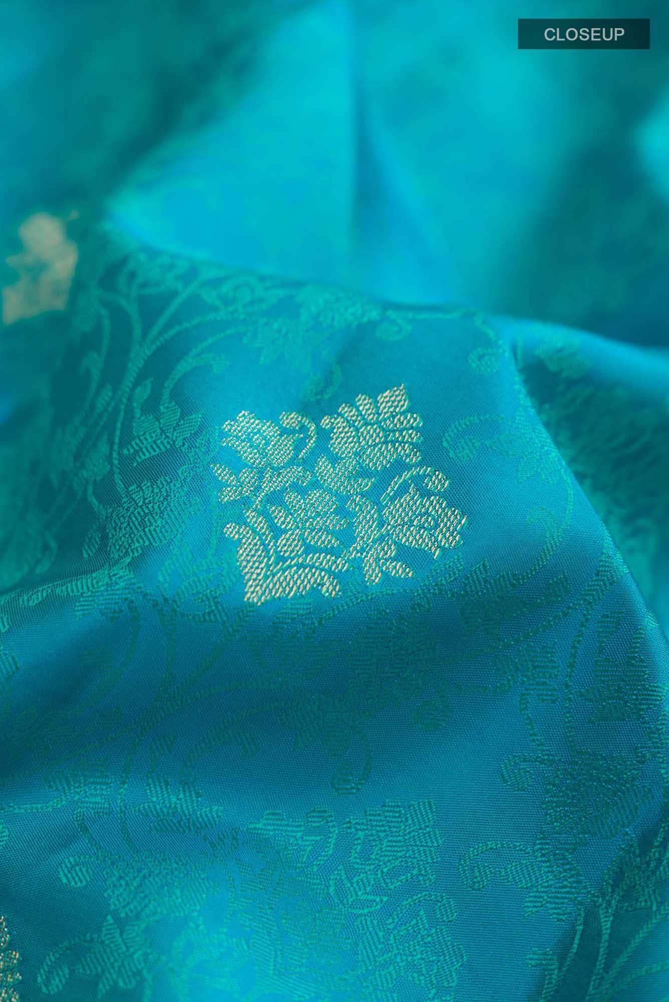 Blue Soft Silk Saree