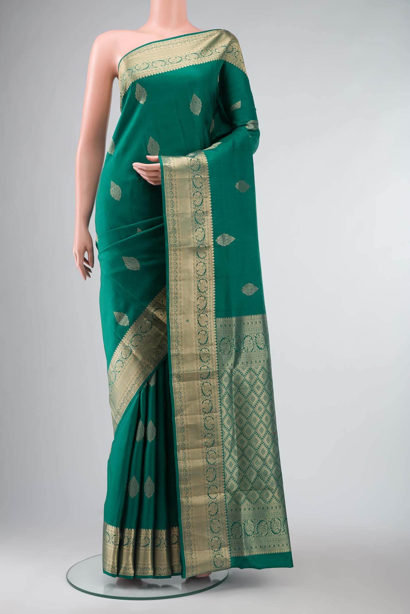 Green Soft Silk Saree
