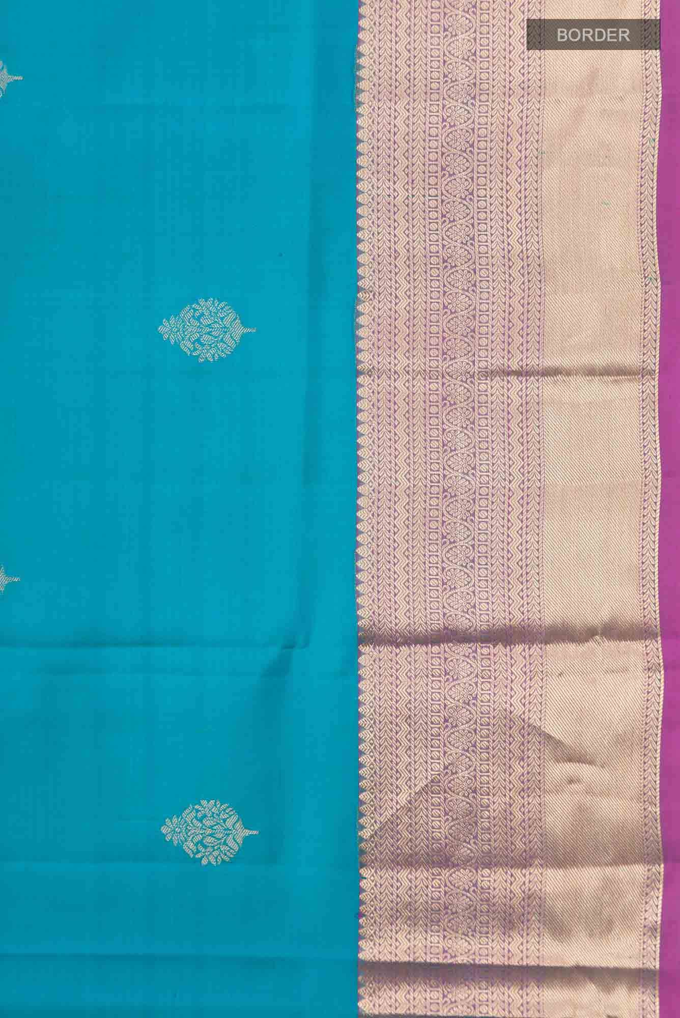 Blue Soft Silk Saree