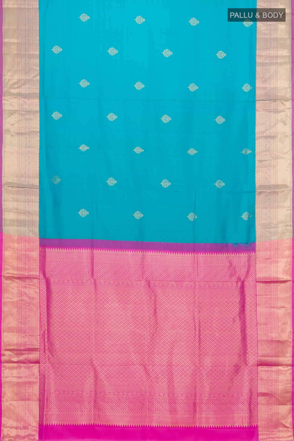 Blue Soft Silk Saree