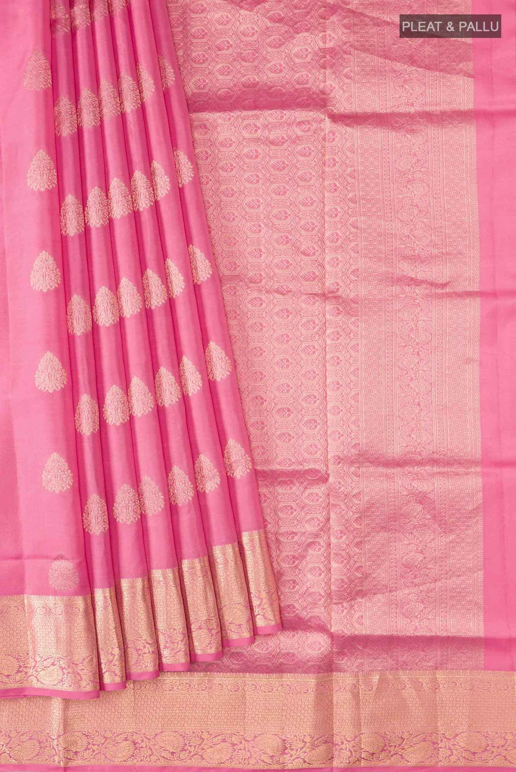 Pink Soft Silk Saree