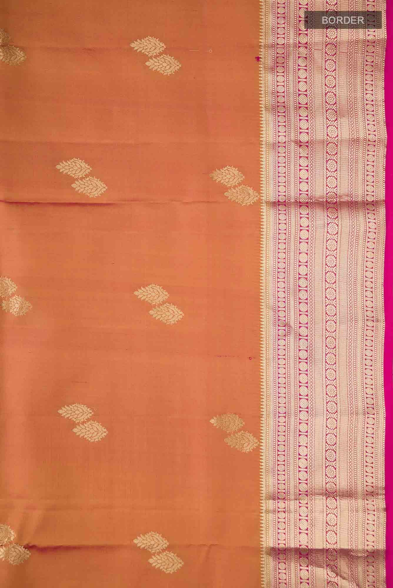 Orange Soft Silk Saree