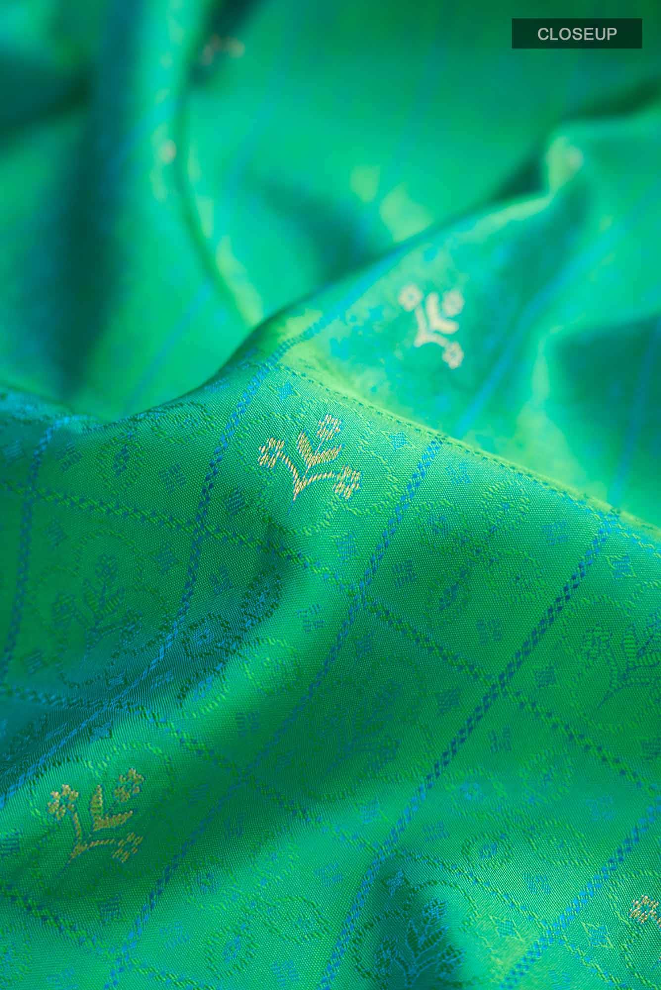 Green Soft Silk Saree