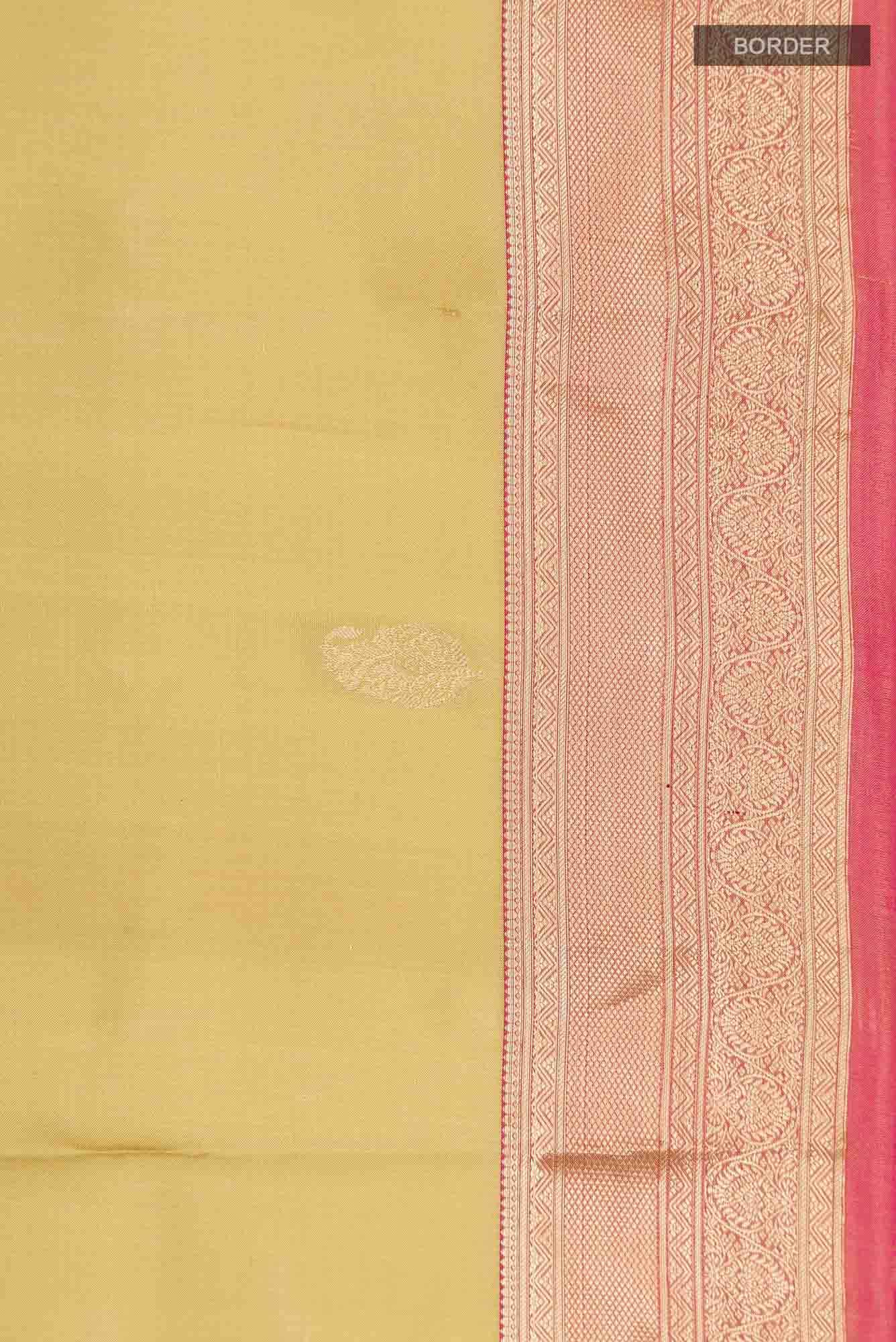Beige Soft Silk Saree