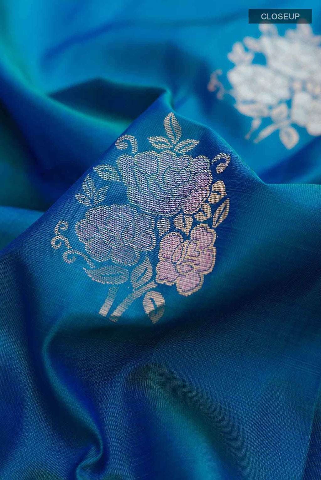 Blue Soft Silk Saree