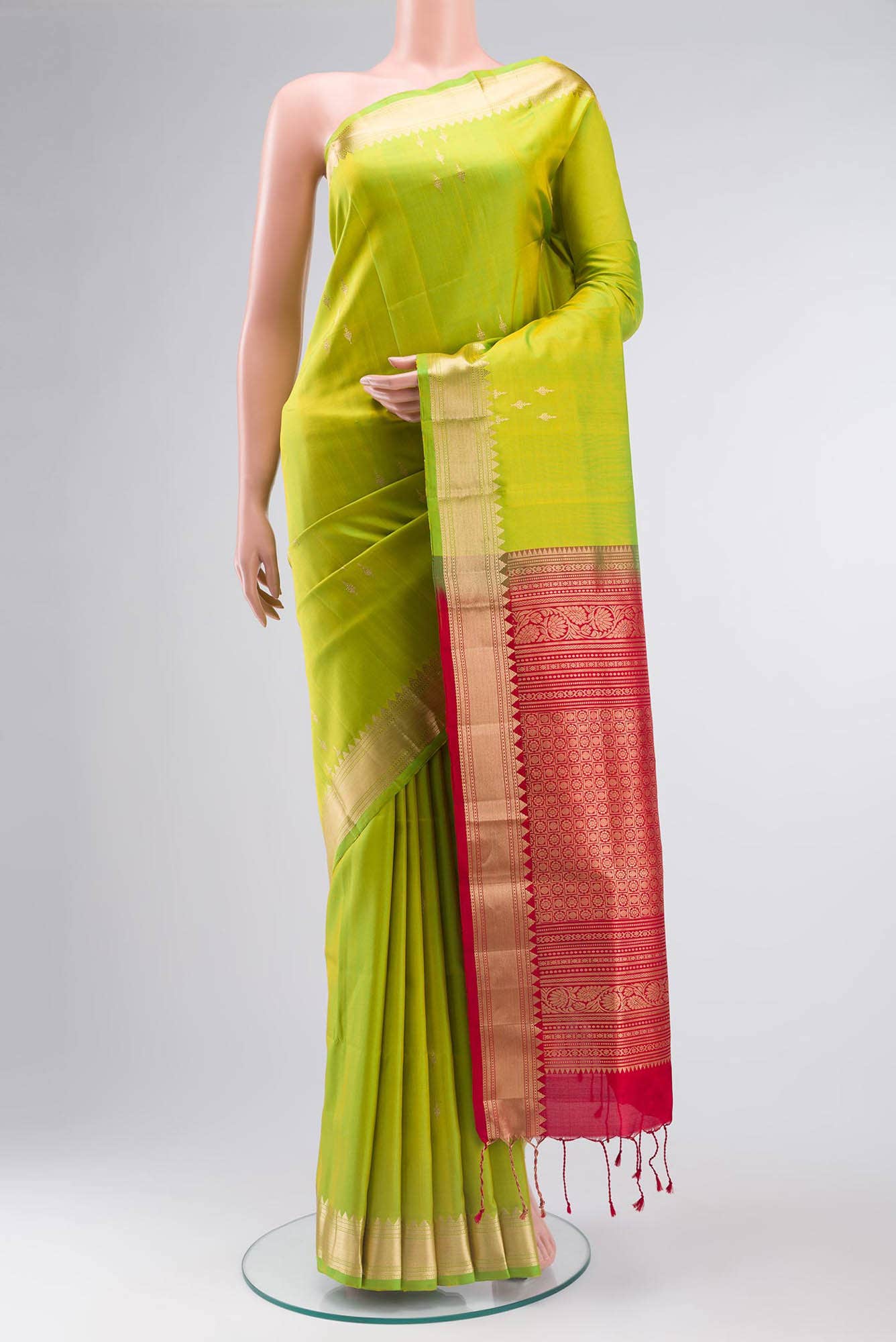 Green Soft Silk Saree
