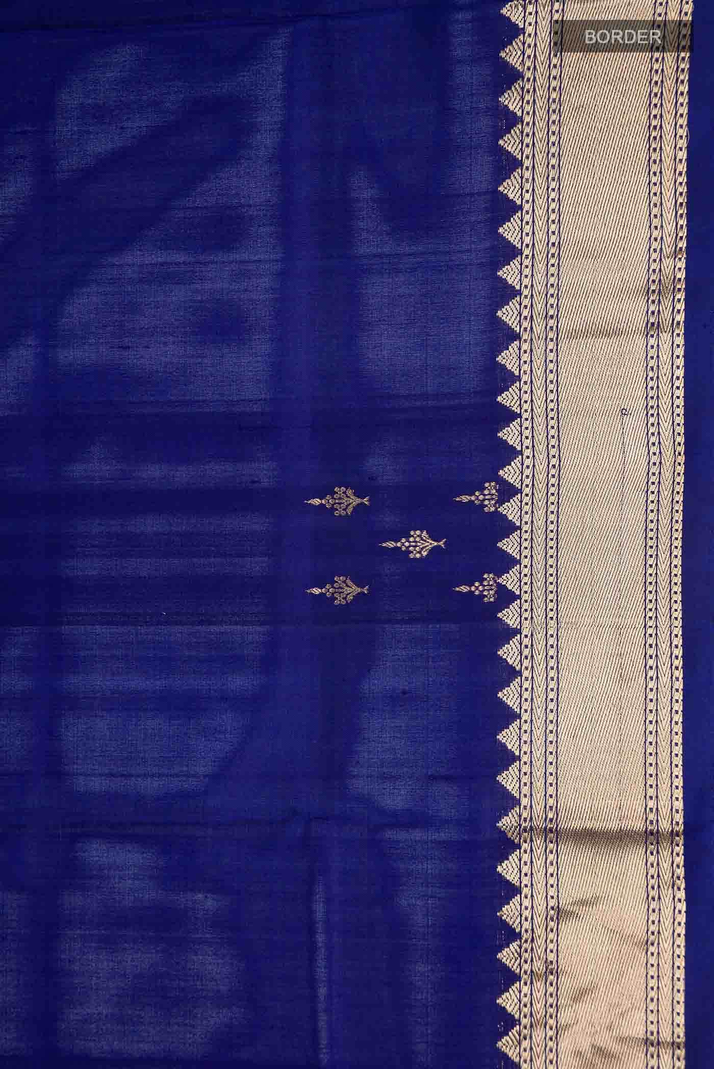 Blue Soft Silk Saree