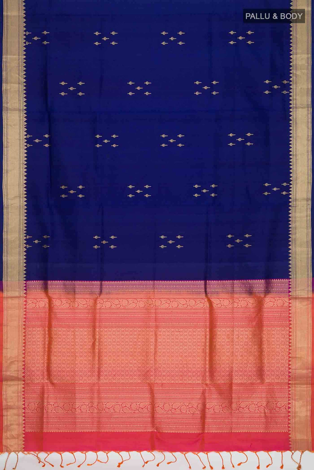 Blue Soft Silk Saree