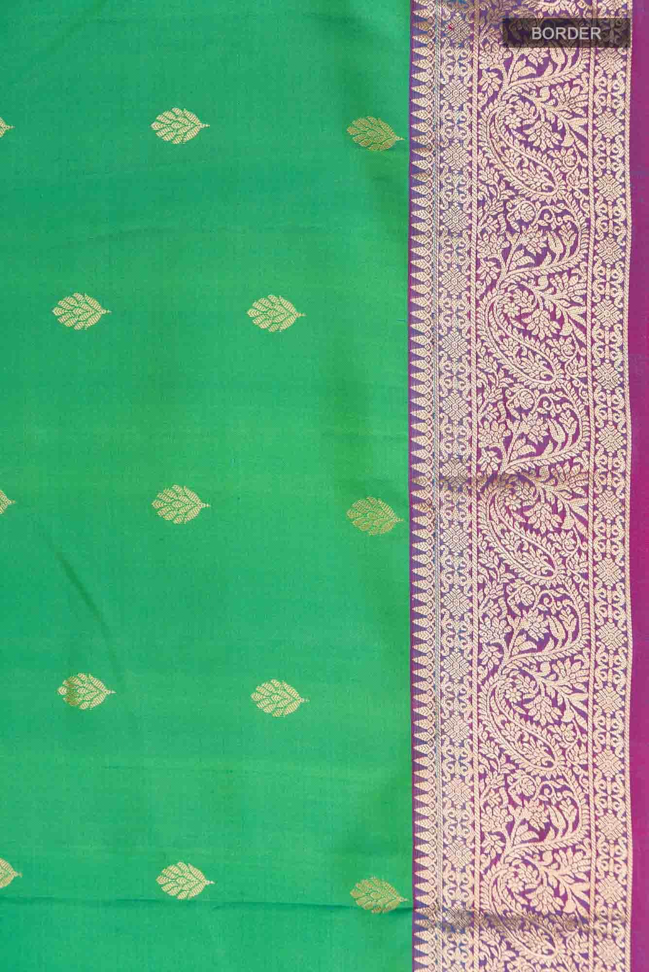 Green Kanchipuram Silk Saree