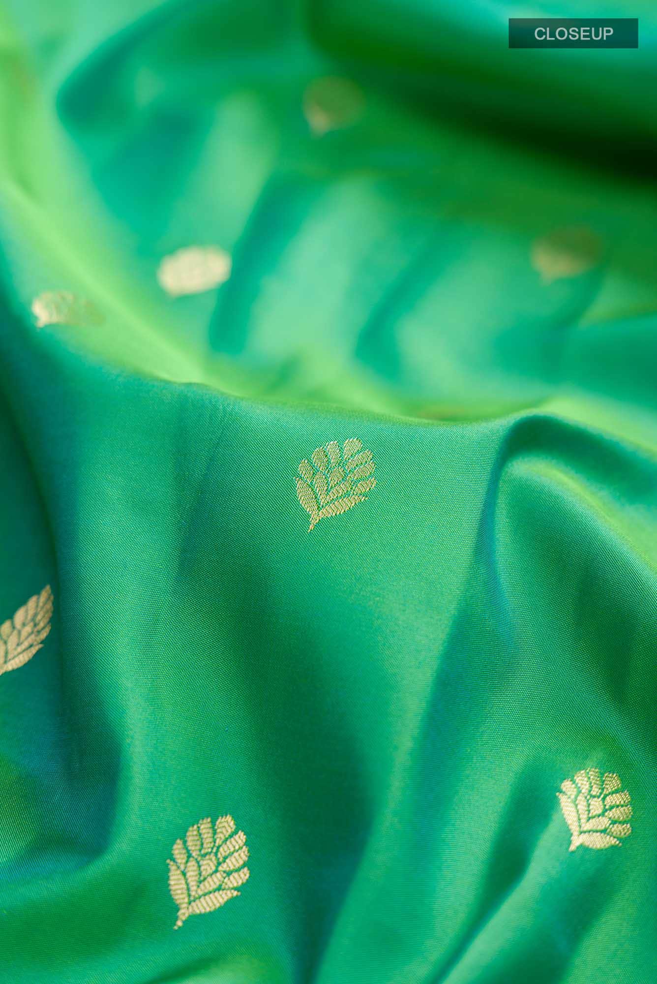 Green Kanchipuram Silk Saree