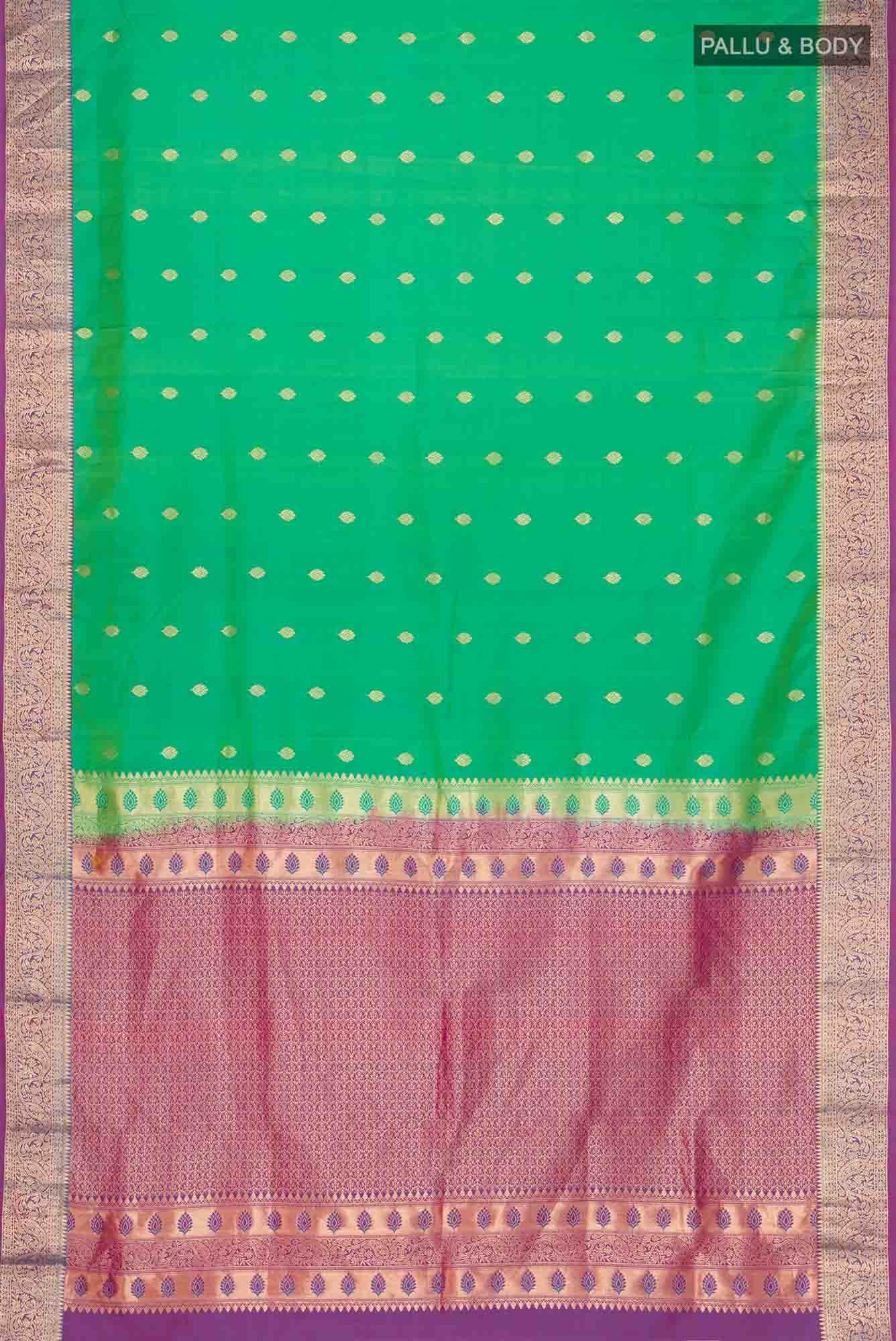Green Kanchipuram Silk Saree