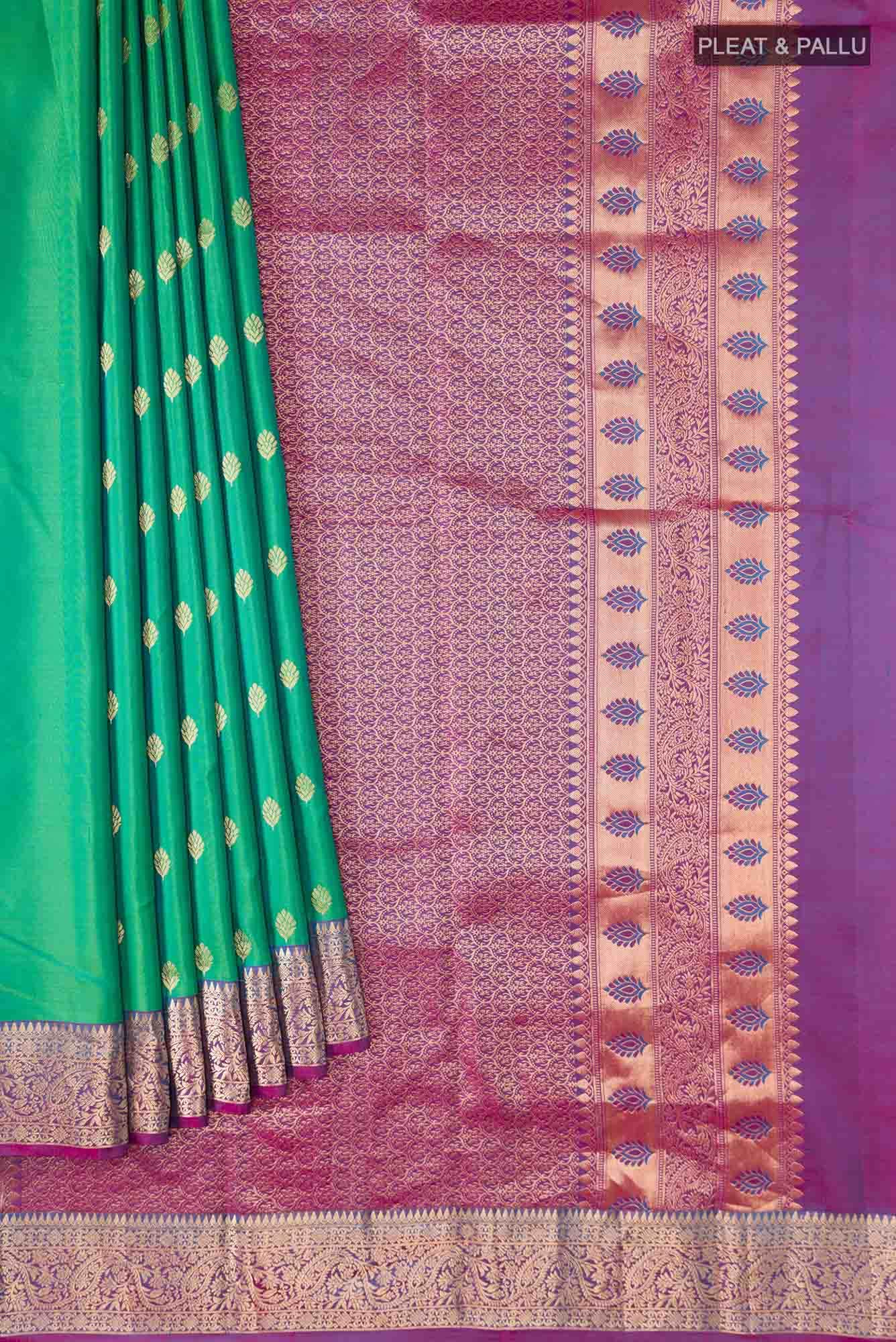 Green Kanchipuram Silk Saree