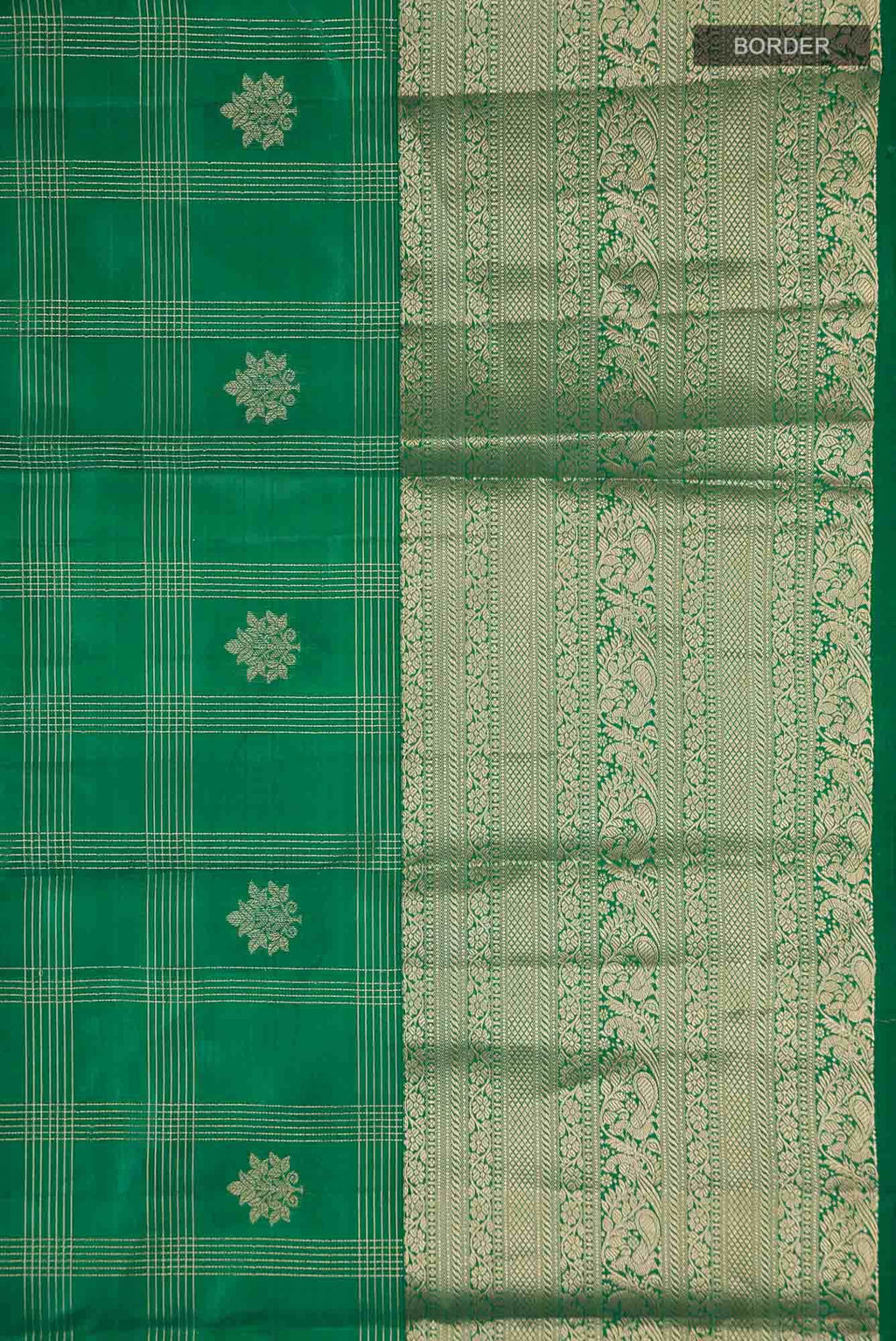 Green Kanchipuram Silk Saree