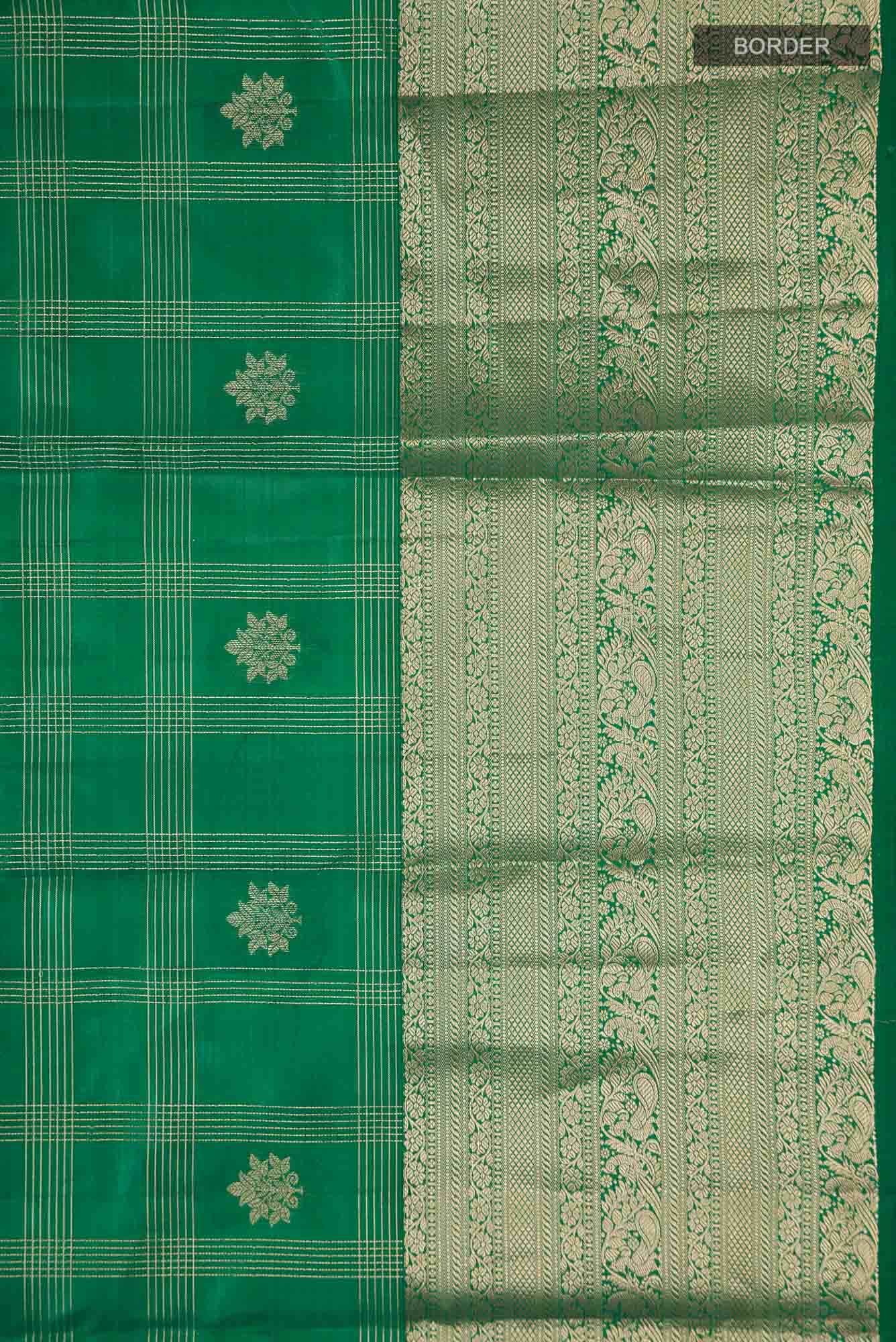 Green Kanchipuram Silk Saree