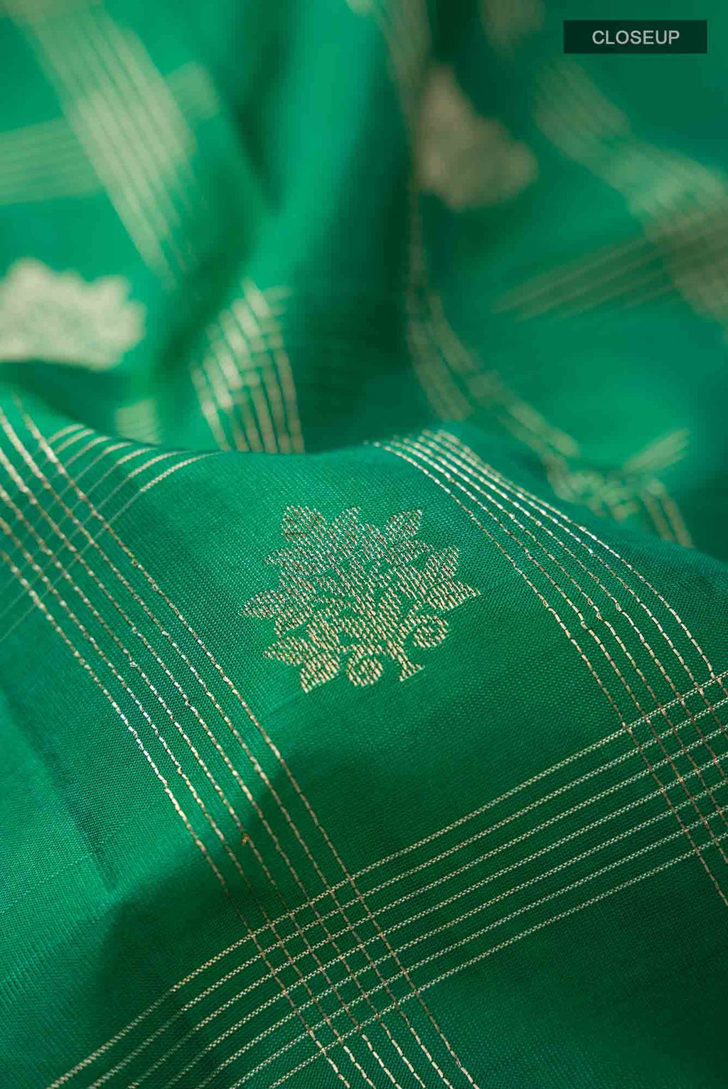 Green Kanchipuram Silk Saree