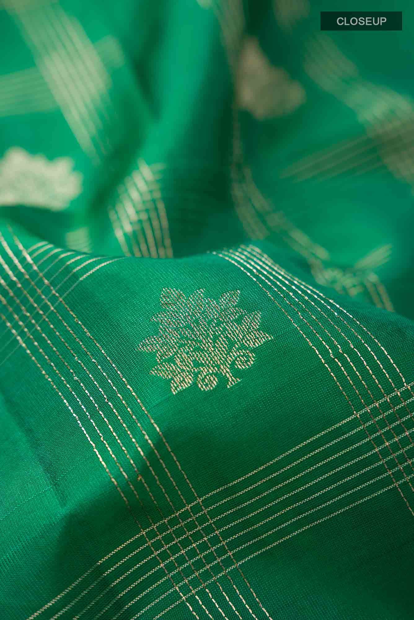 Green Kanchipuram Silk Saree