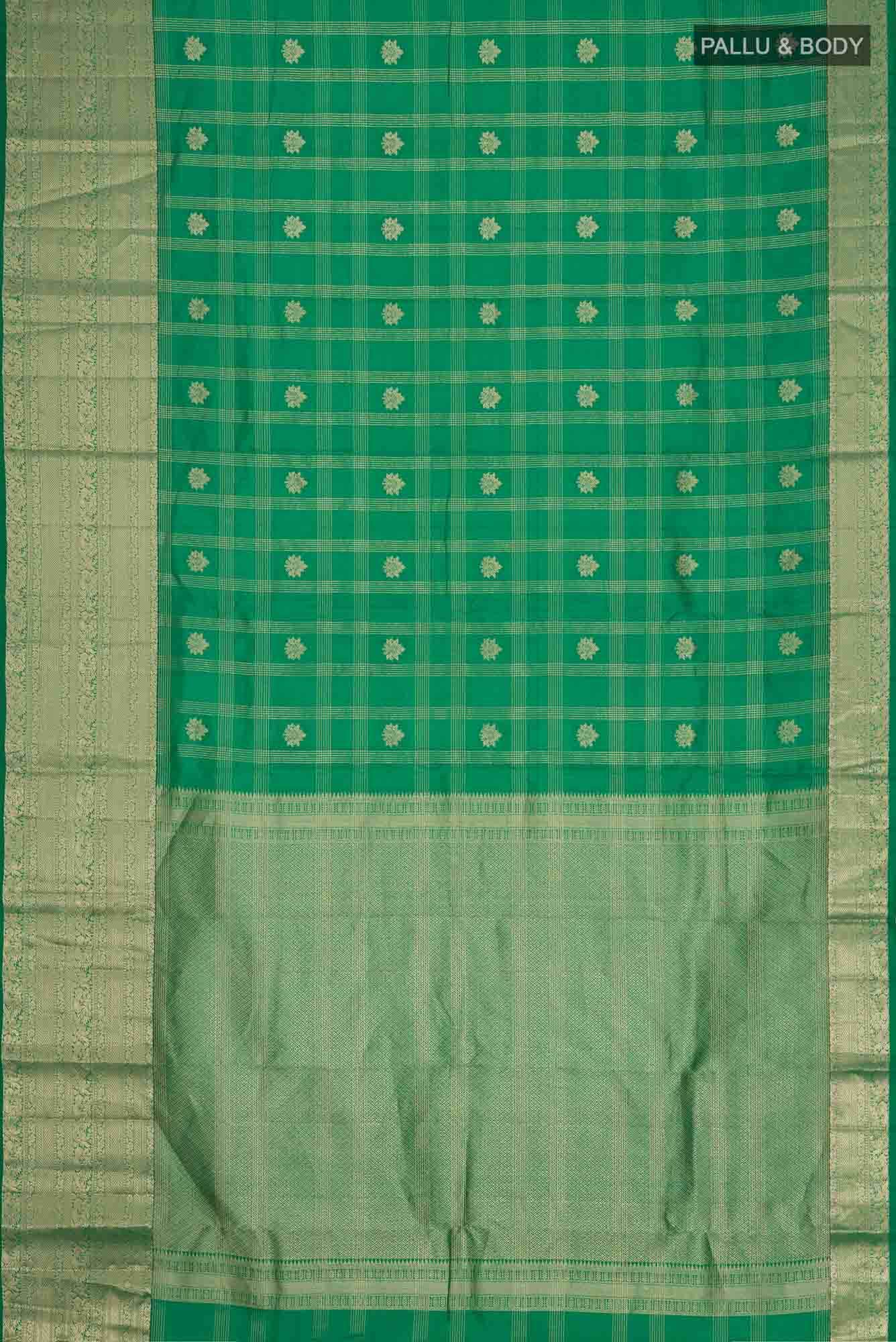 Green Kanchipuram Silk Saree