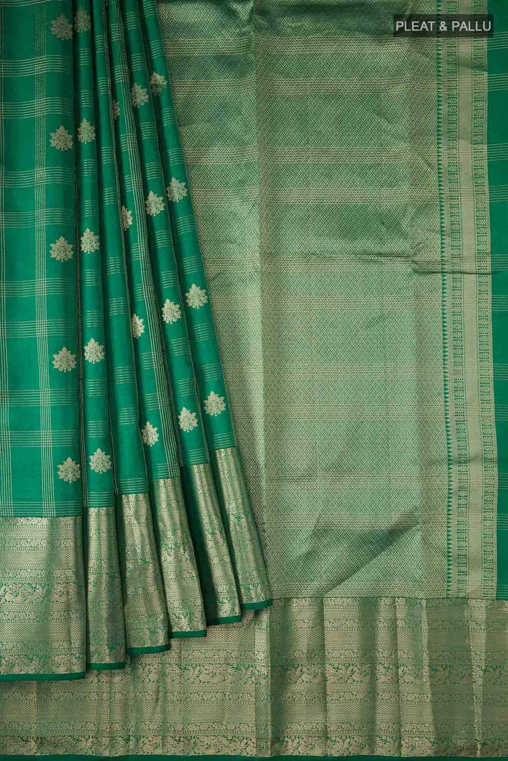 Green Kanchipuram Silk Saree