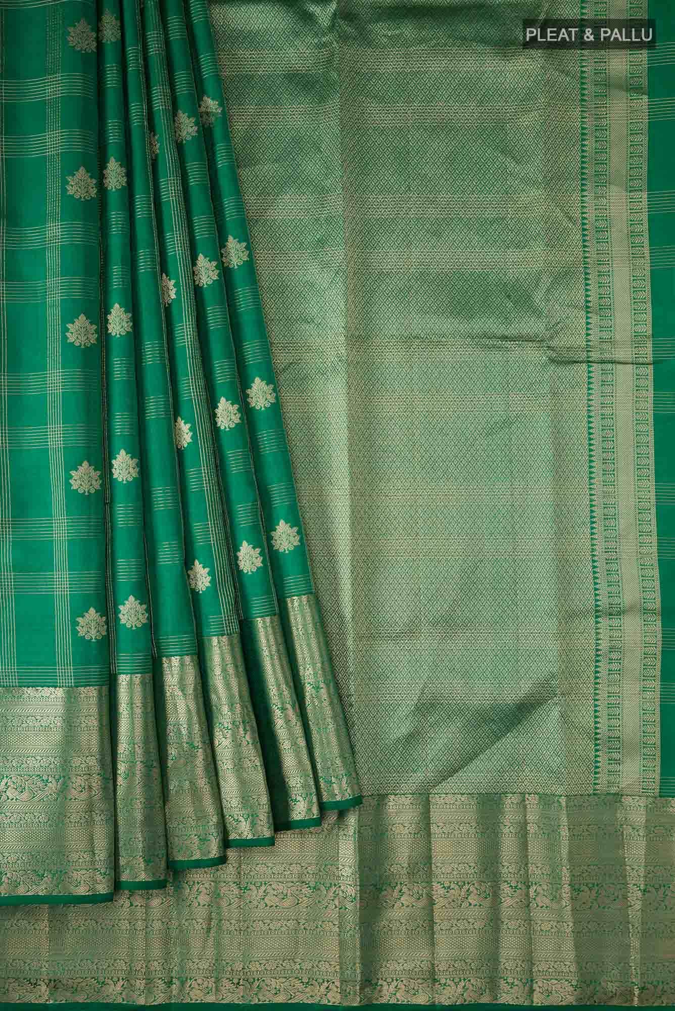 Green Kanchipuram Silk Saree