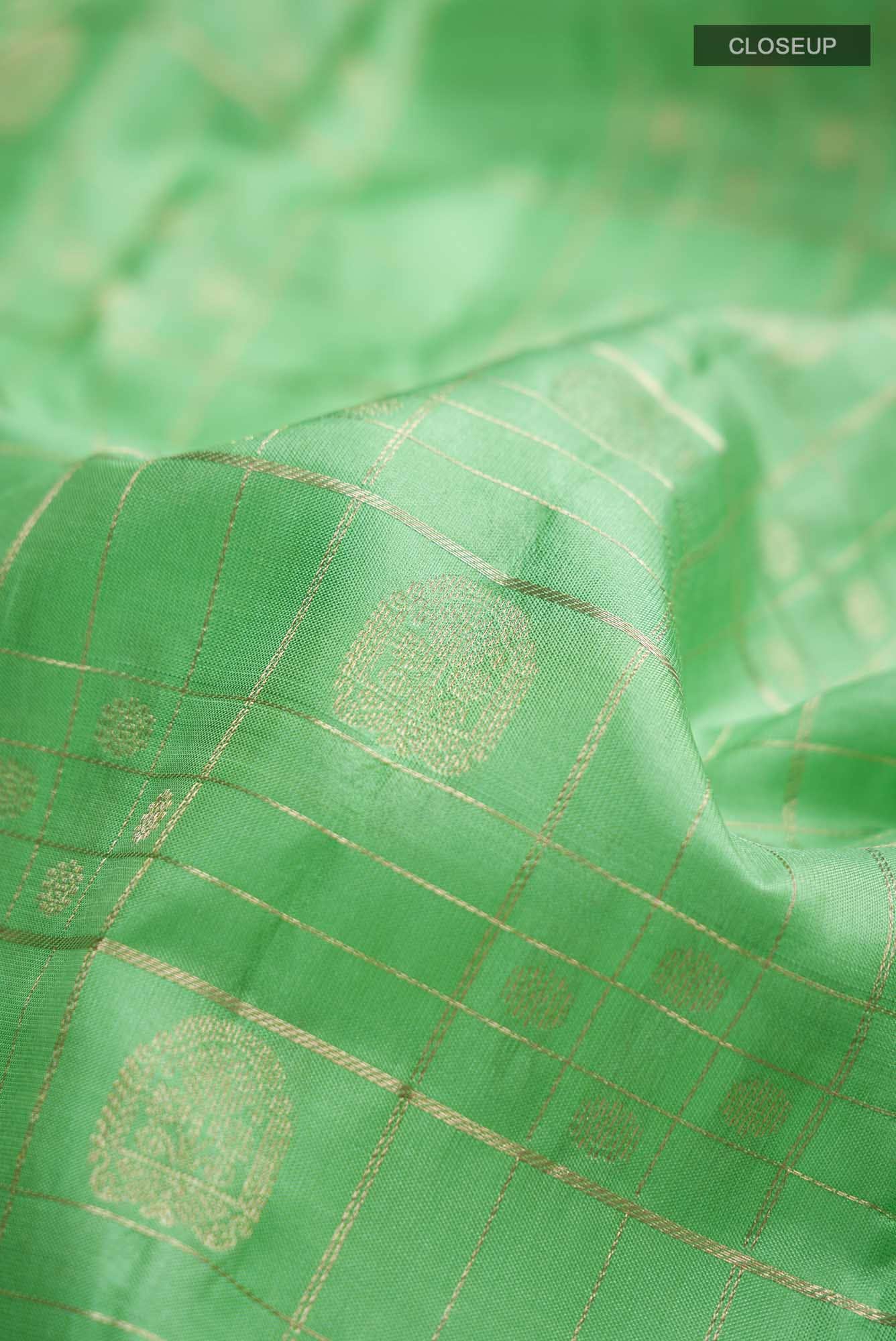 Green Kanchipuram Silk Saree