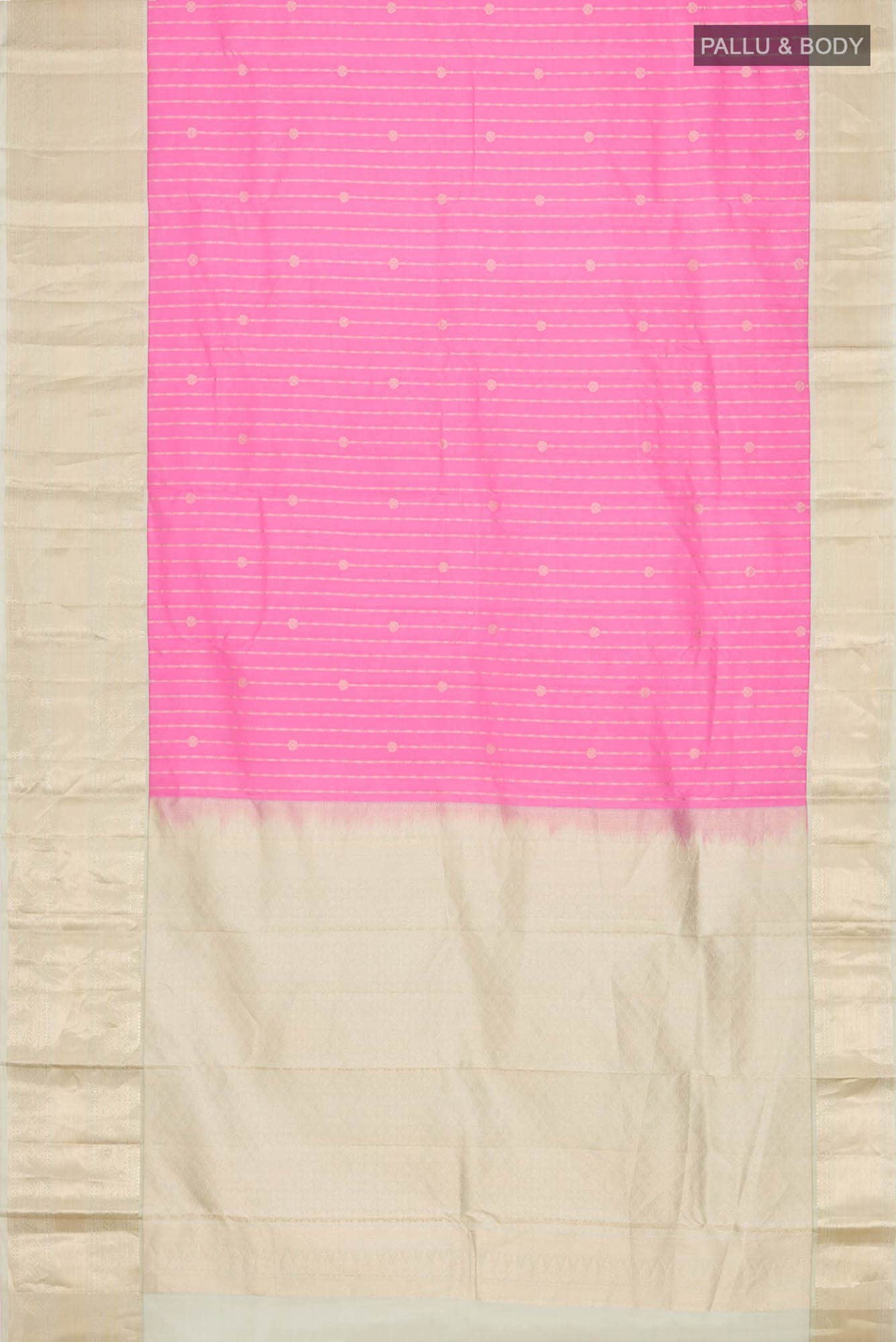 Pink Kanchipuram Silk Saree