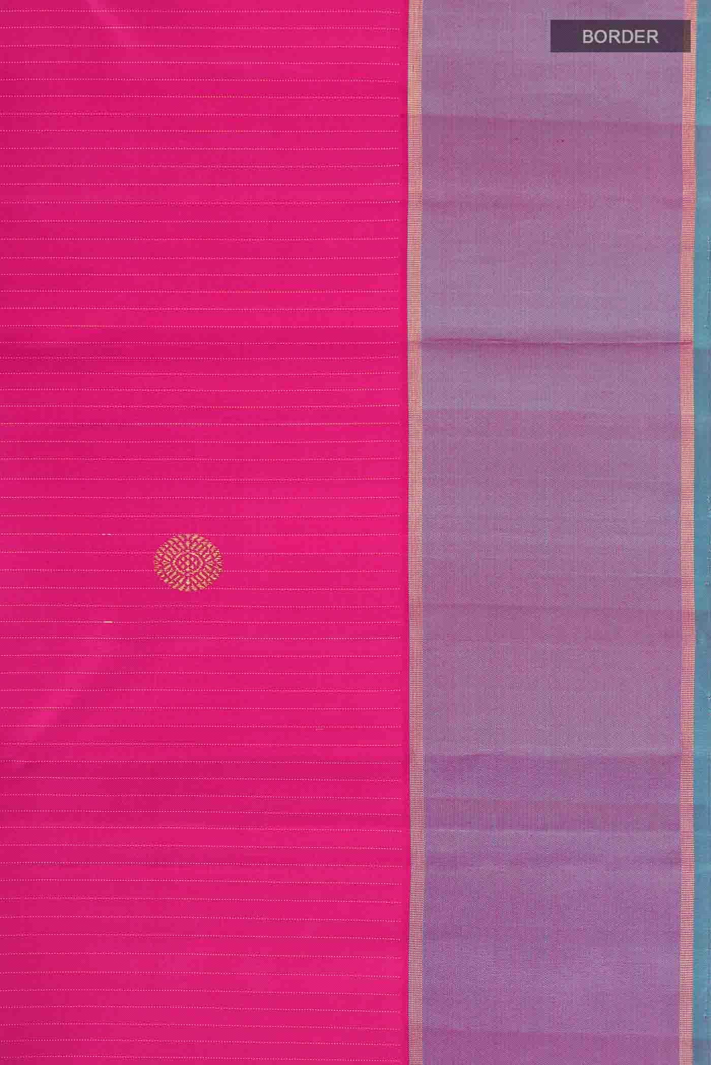 Pink Kanchipuram Silk Saree