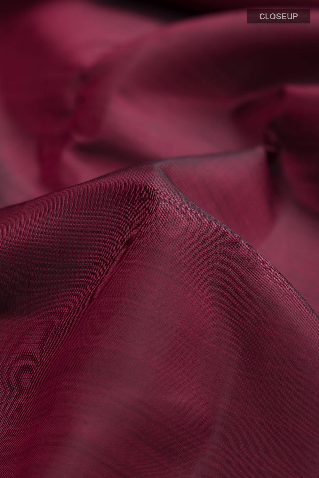 Maroon Kanchipuram Silk Saree