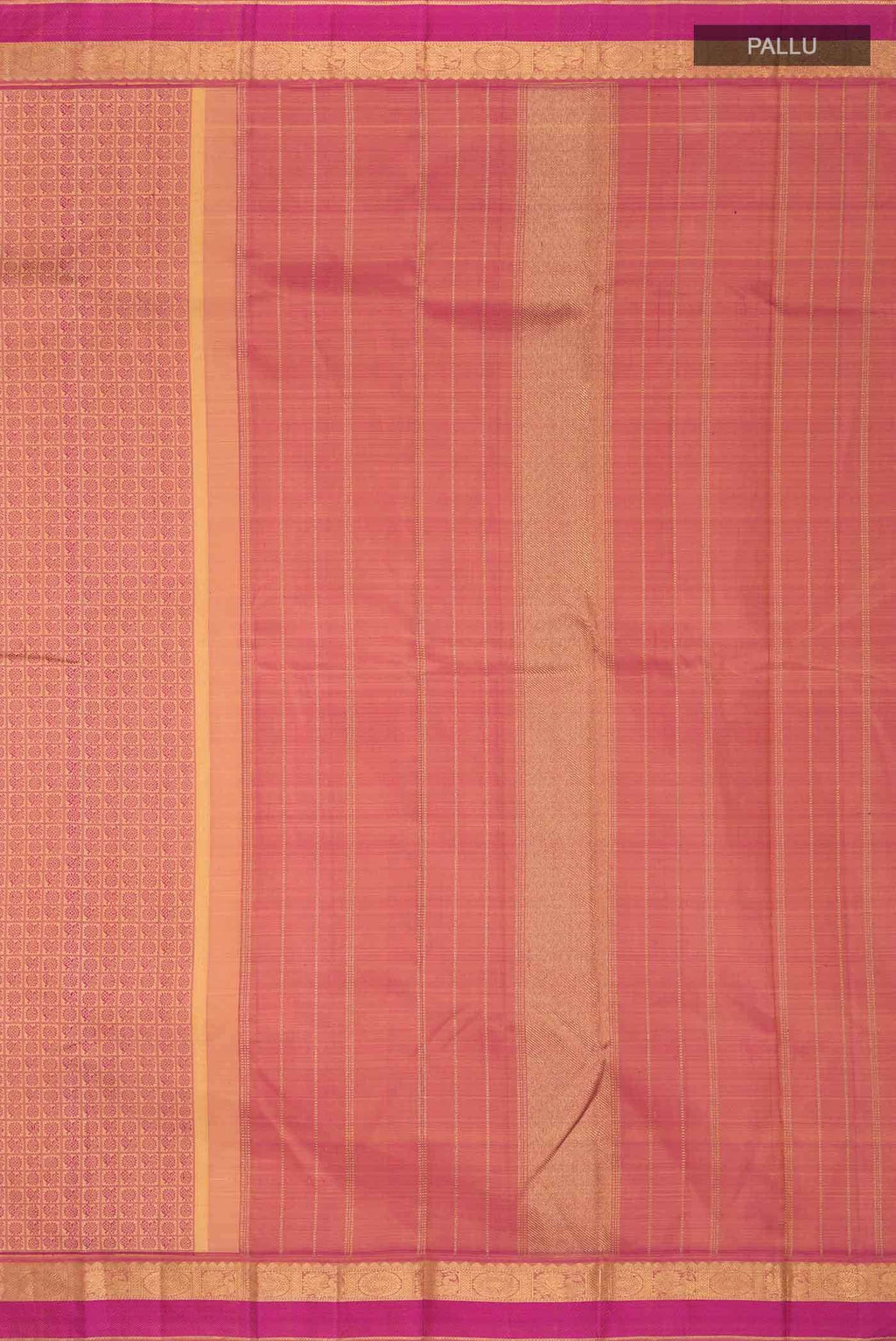 Magenta Kanchipuram Silk Saree