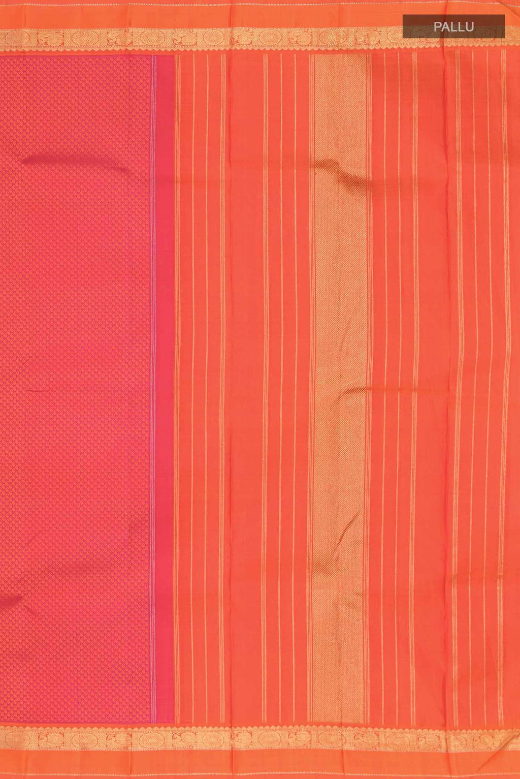 Pure Silk Pure Zari Multi Kanchipuram Saree