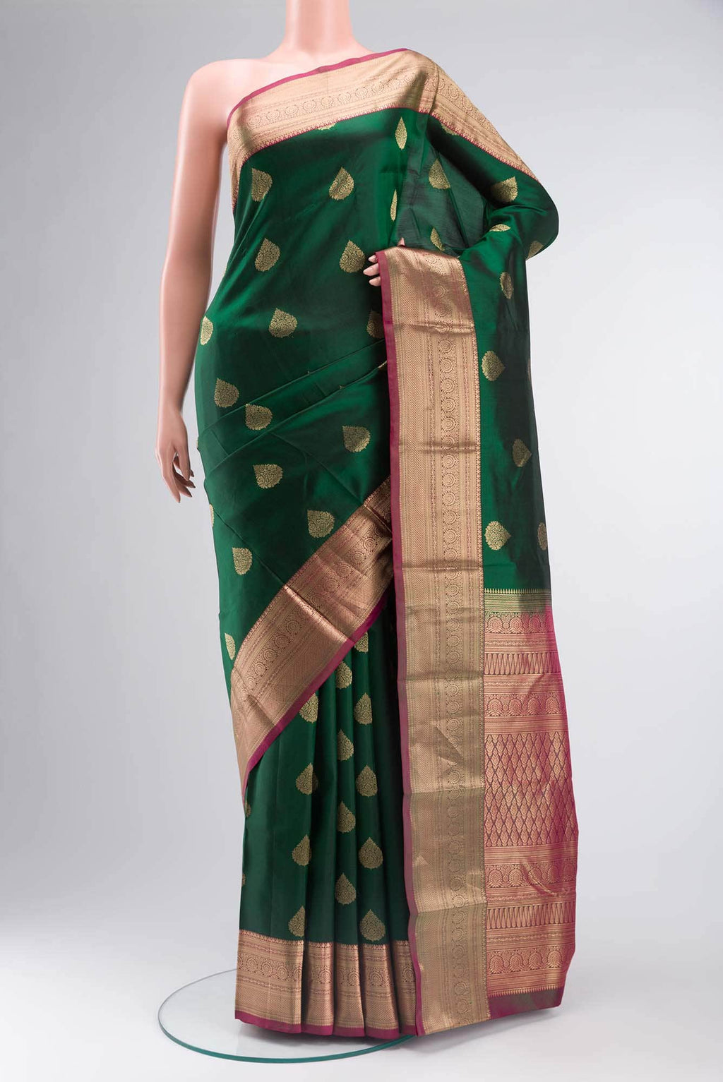 Green Soft Silk Saree