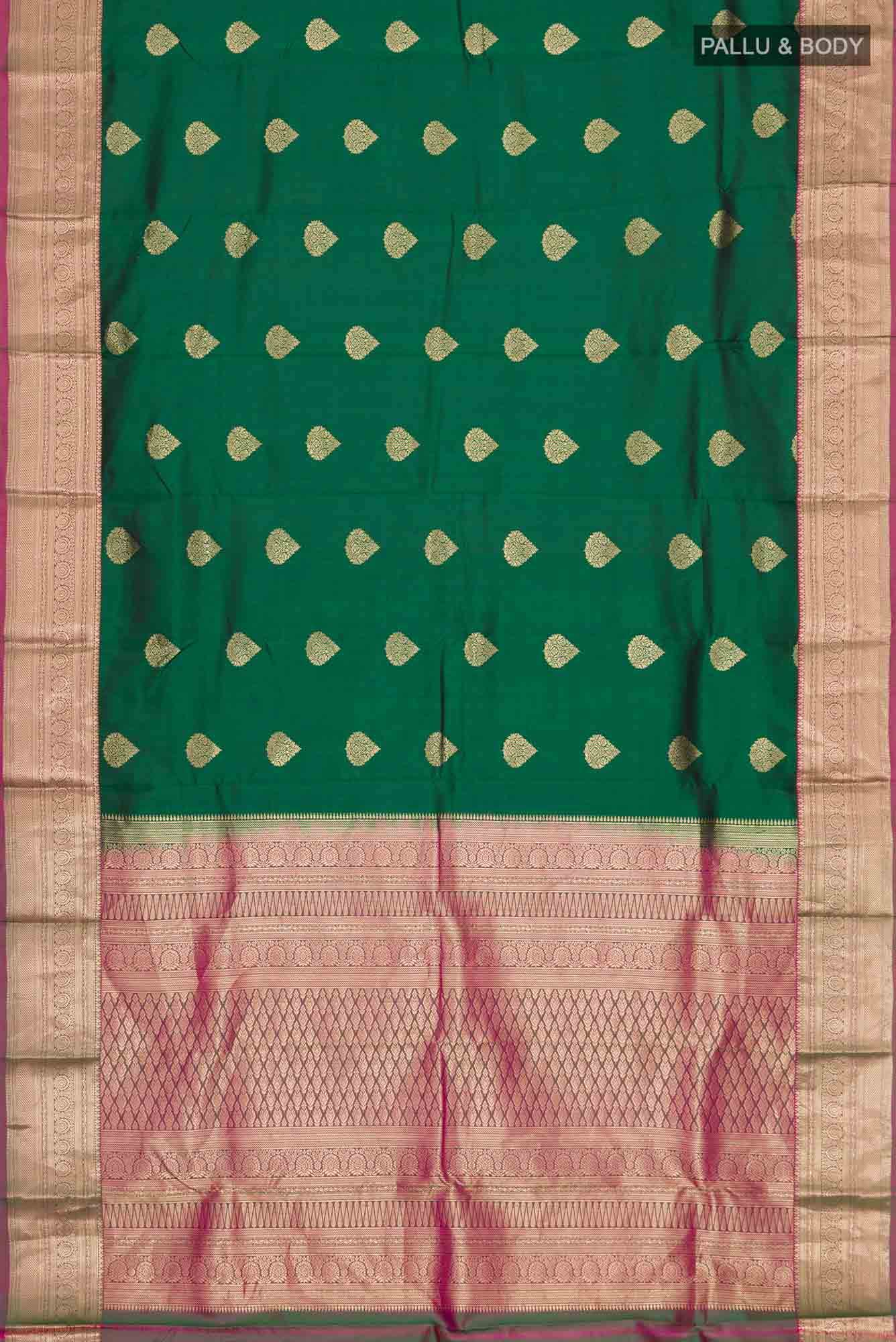 Green Soft Silk Saree