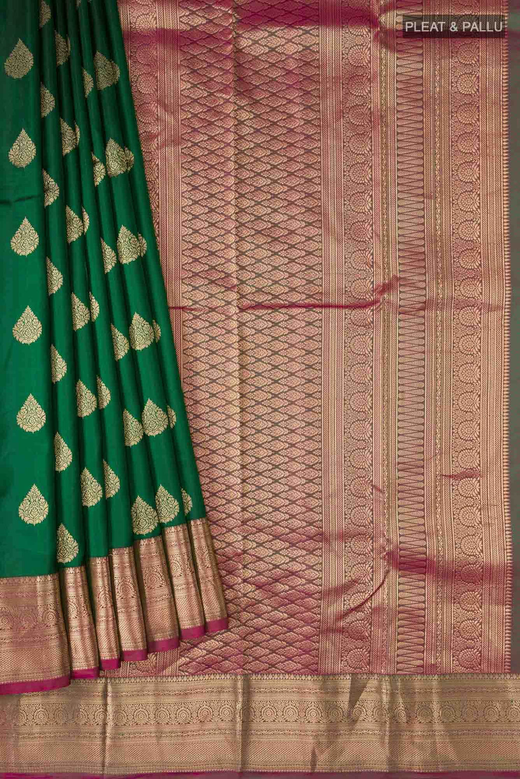Green Soft Silk Saree