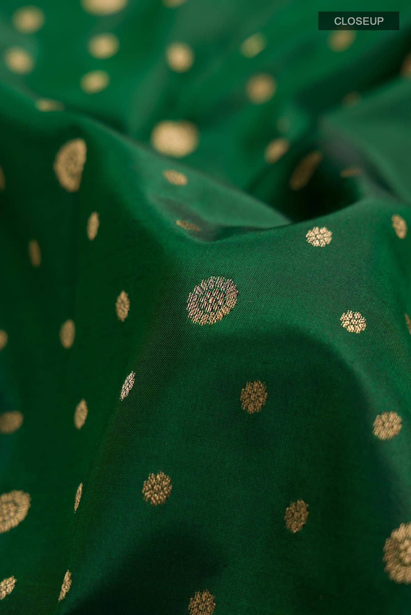 Green Kanchipuram Silk Saree