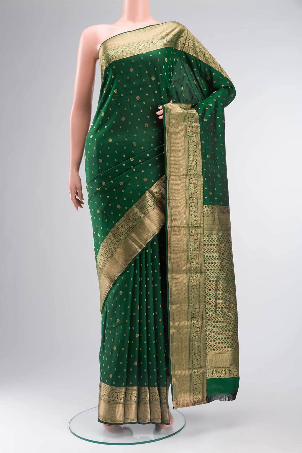 Green Kanchipuram Silk Saree