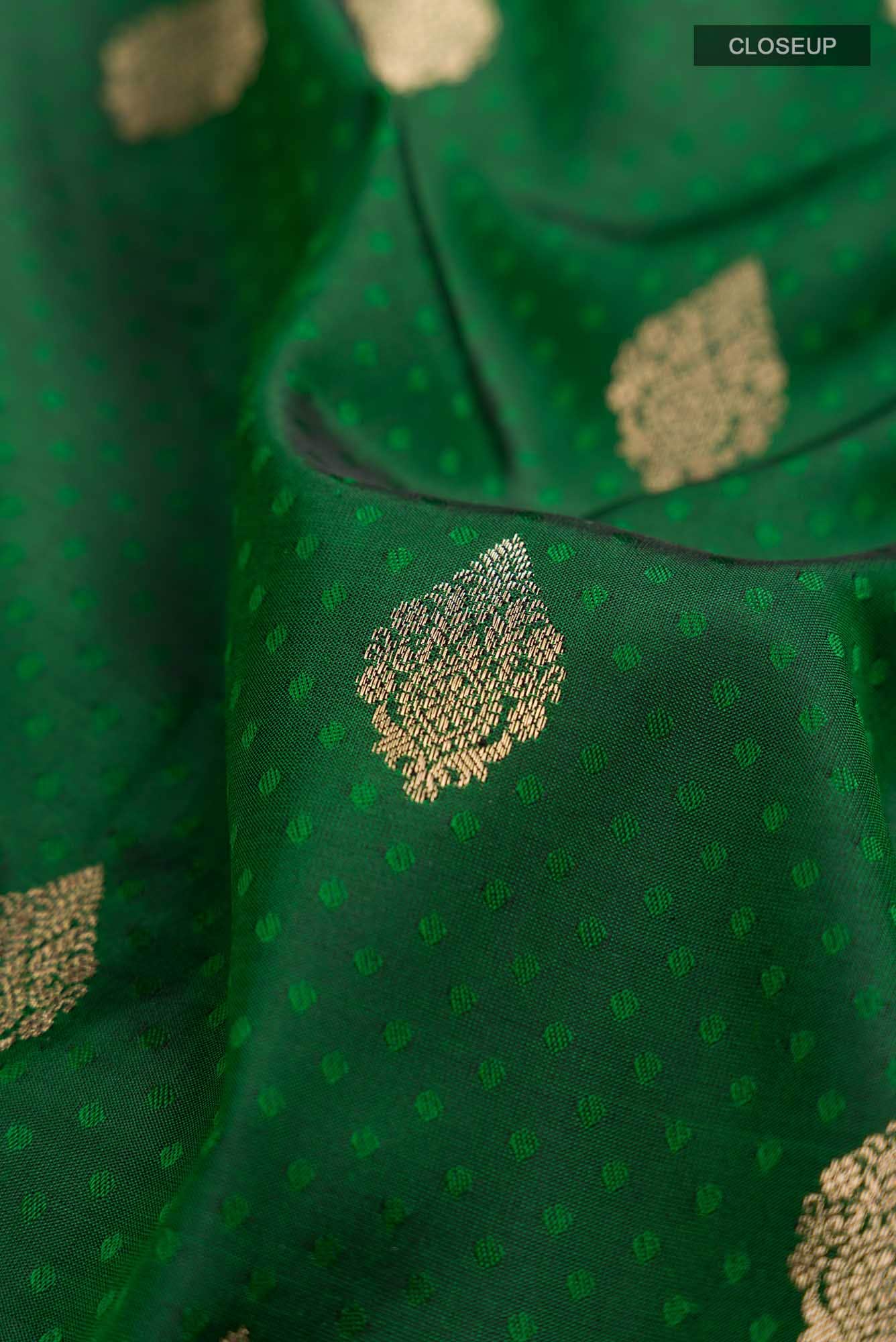 Green Kanchipuram Silk Saree