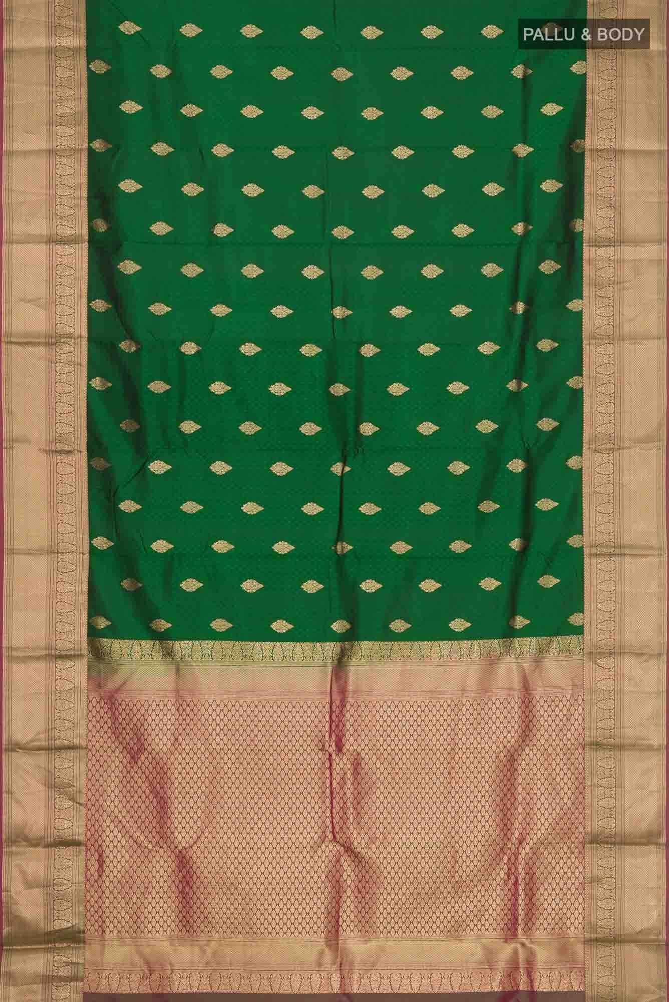 Green Kanchipuram Silk Saree