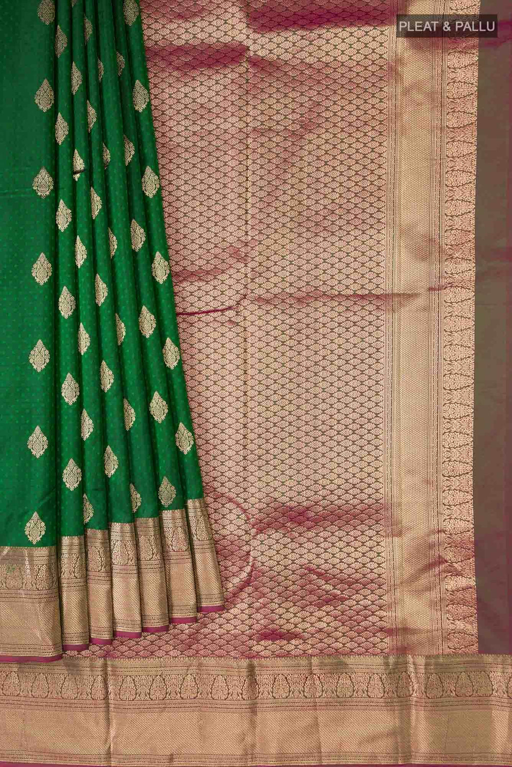 Green Kanchipuram Silk Saree